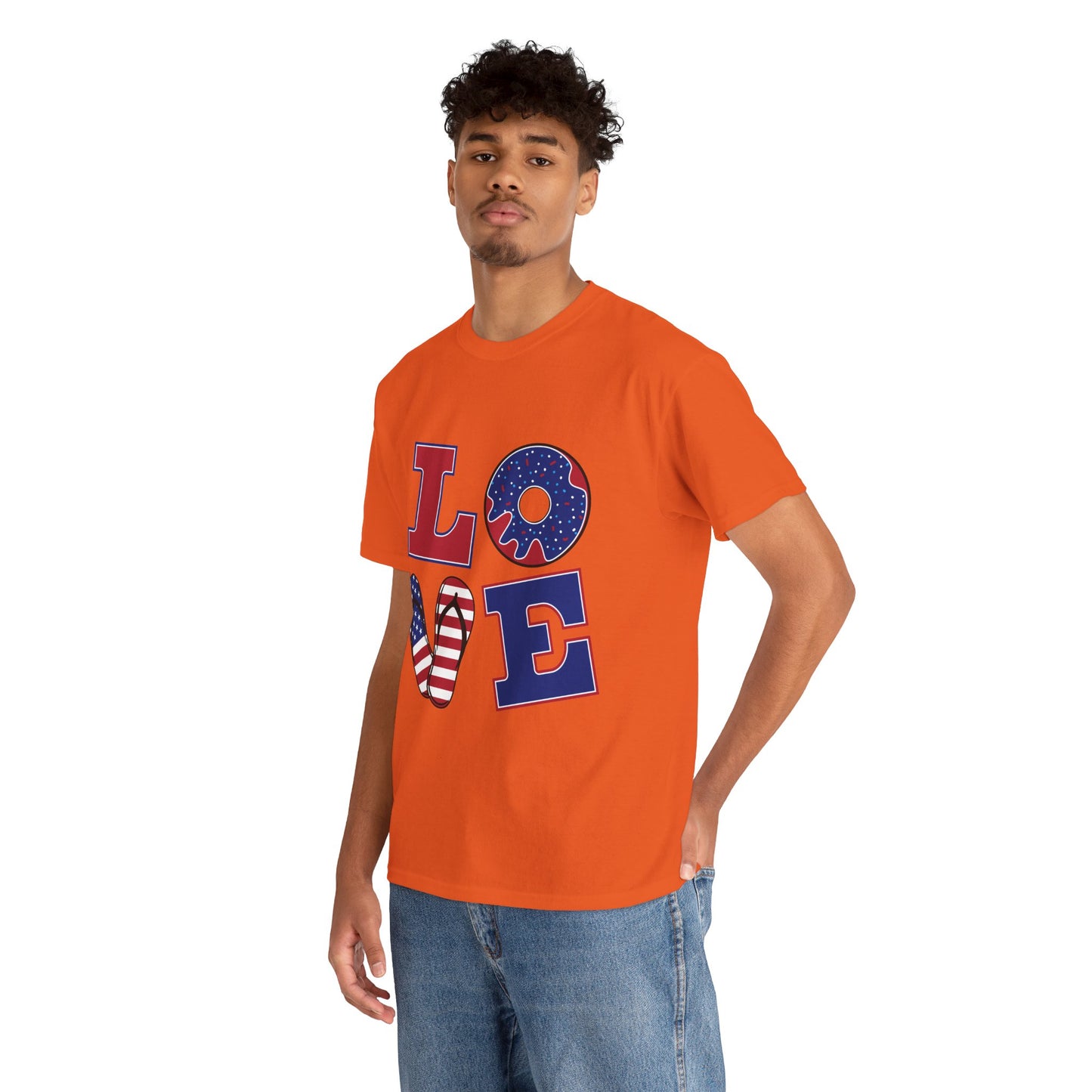 Love America - Unisex Heavy Cotton Tee