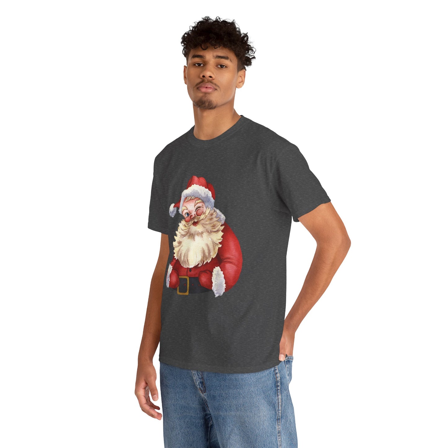 Christmas - Unisex Heavy Cotton Tee (Express Delivery available)