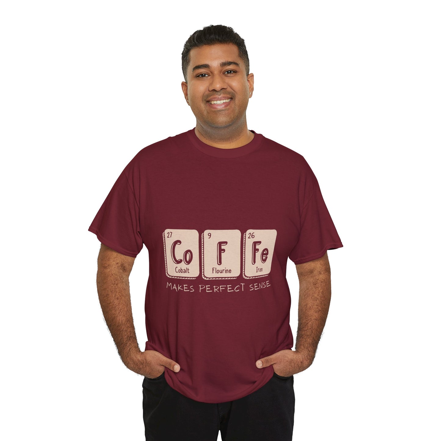 Coffee - Heavy Cotton Tee (Express Delivery available)
