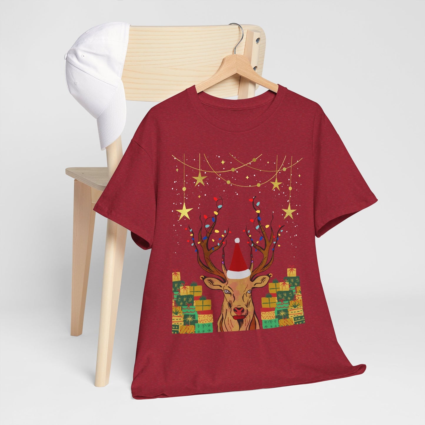 Christmas - Unisex Heavy Cotton Tee (Express Delivery available)