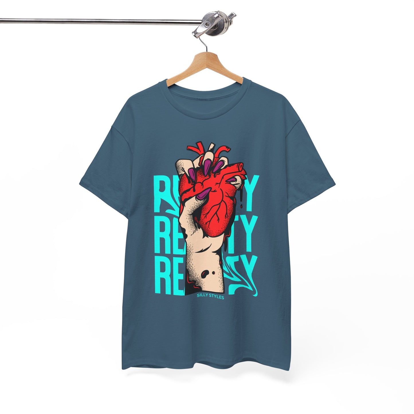 Men's Heart - Heavy Cotton Tee