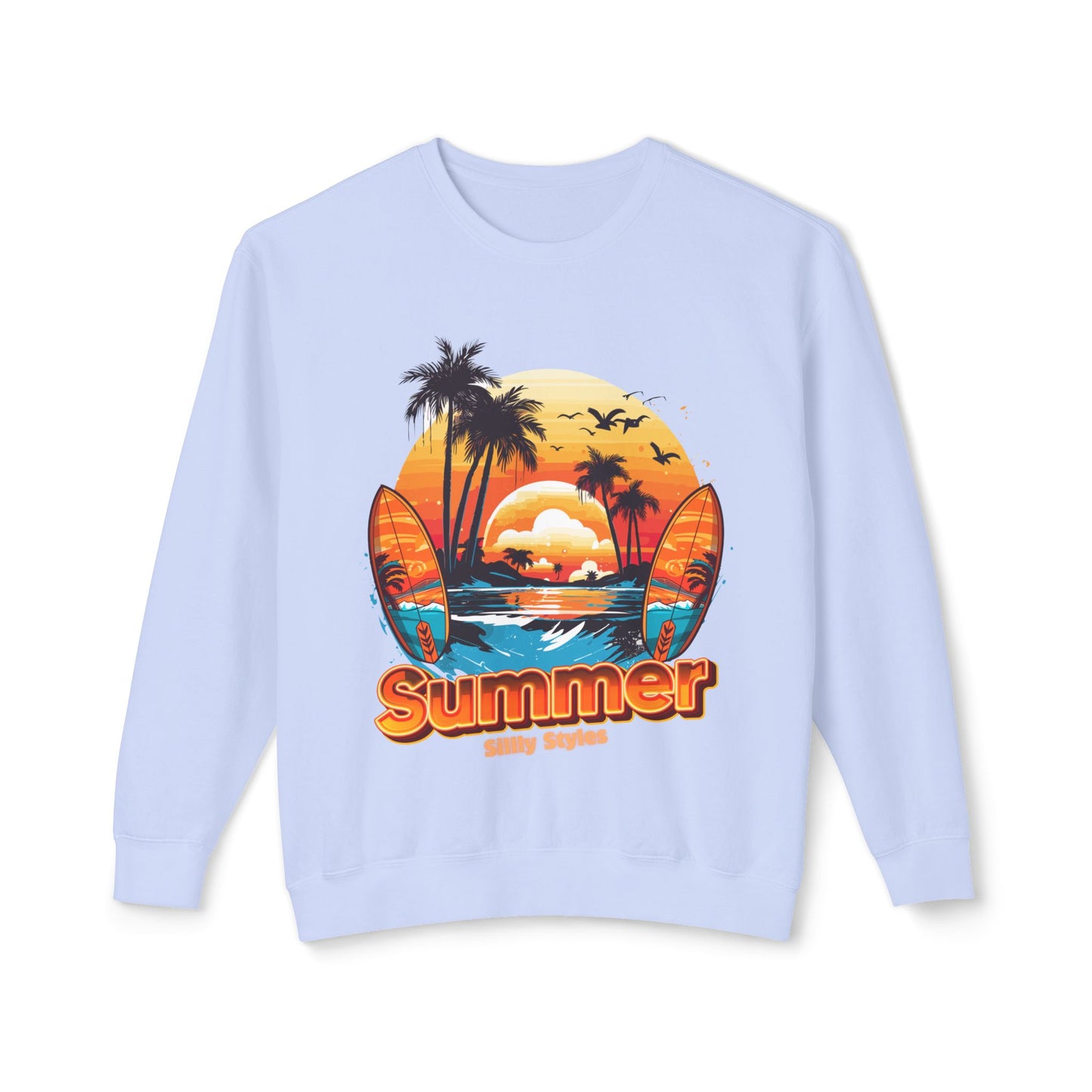 Summer - Lightweight Crewneck Sweatshirt