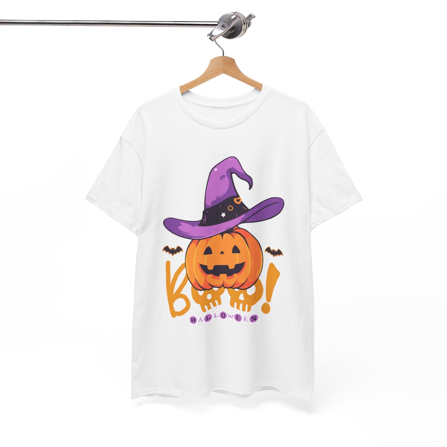 Halloween -Unisex Heavy Cotton Tee (Express Delivery available)