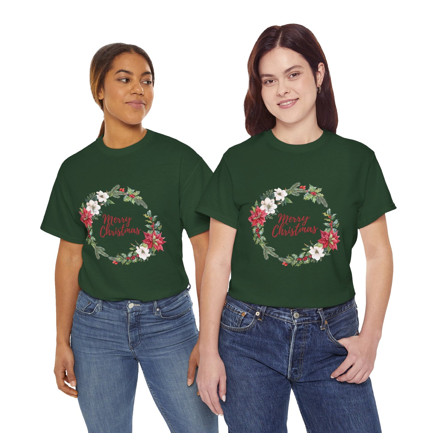 Merry Christmas - Unisex Heavy Cotton Tee