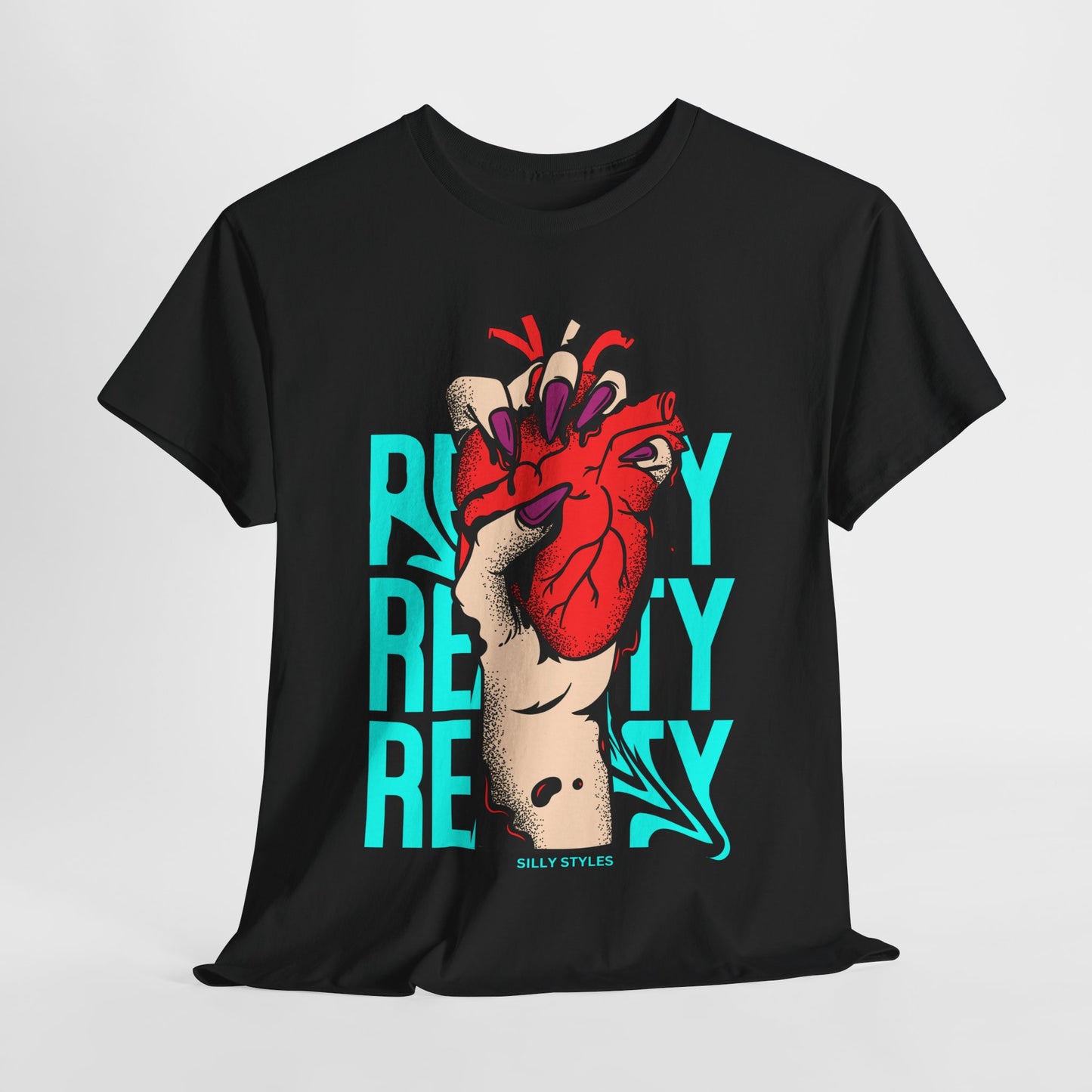 Men's Heart - Heavy Cotton Tee
