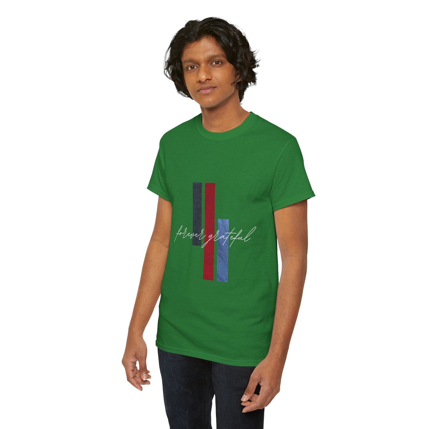 Forever Grateful - Heavy Cotton Tee (Express Delivery available)