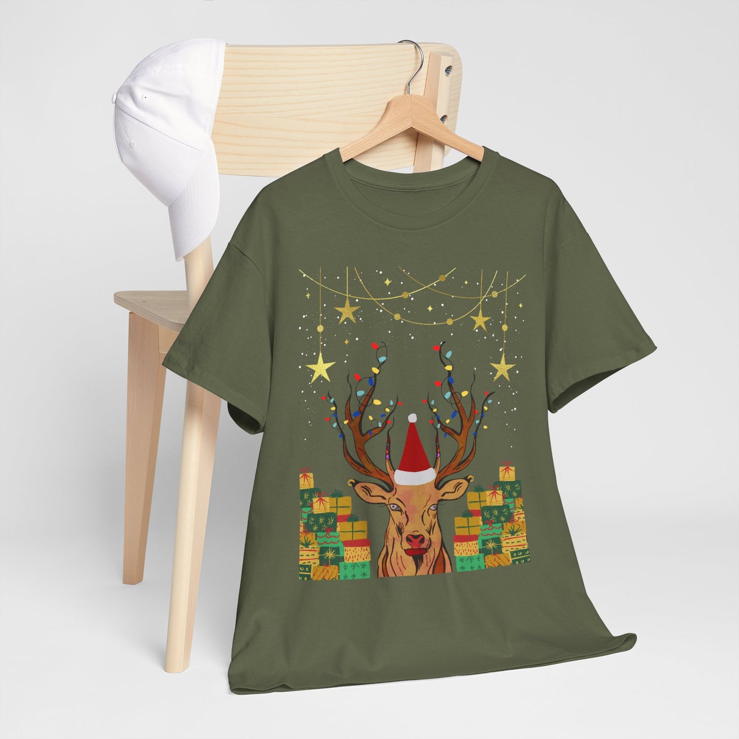 Christmas - Unisex Heavy Cotton Tee (Express Delivery available)