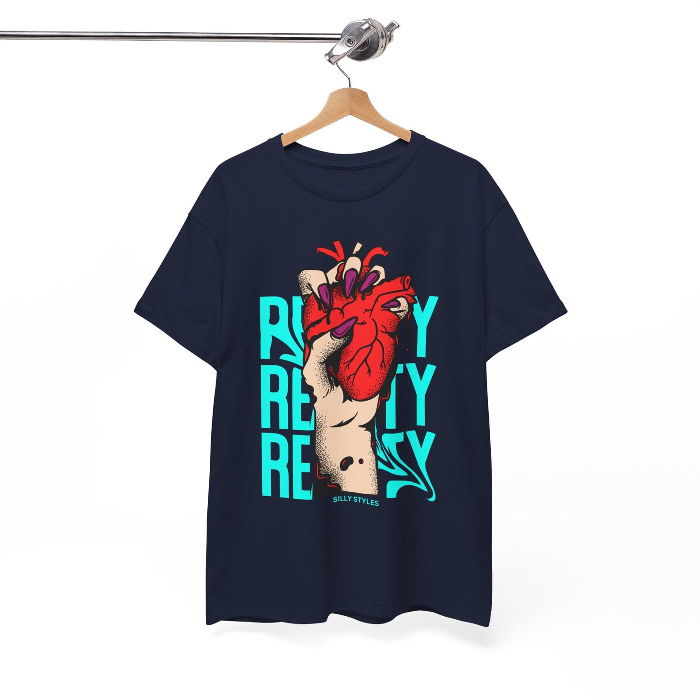 Men's Heart - Heavy Cotton Tee