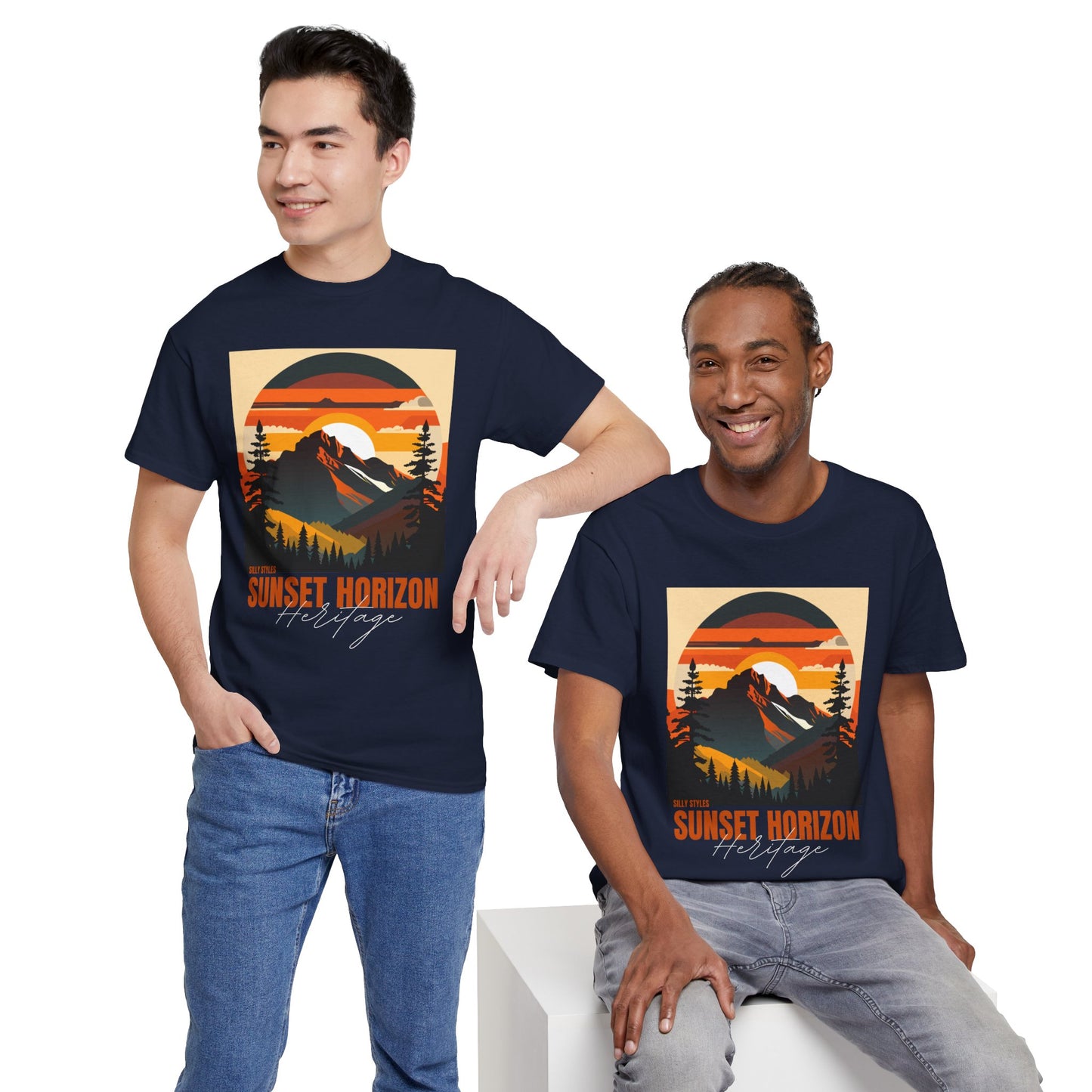 Men's - Sunset Horizon Tee (Express Delivery available)