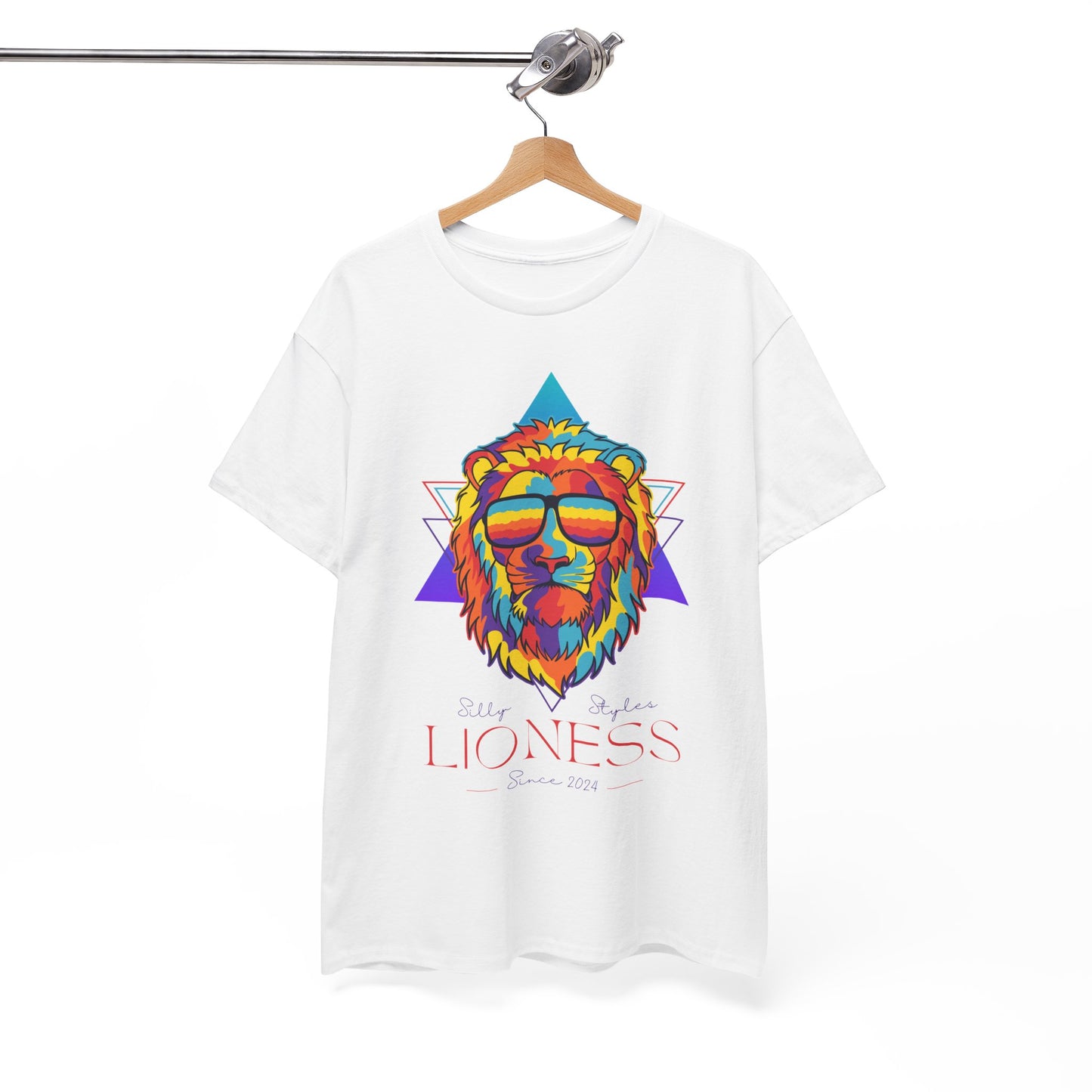 Silly Styles Premium Lion - Heavy Cotton Tee (Express Delivery available)