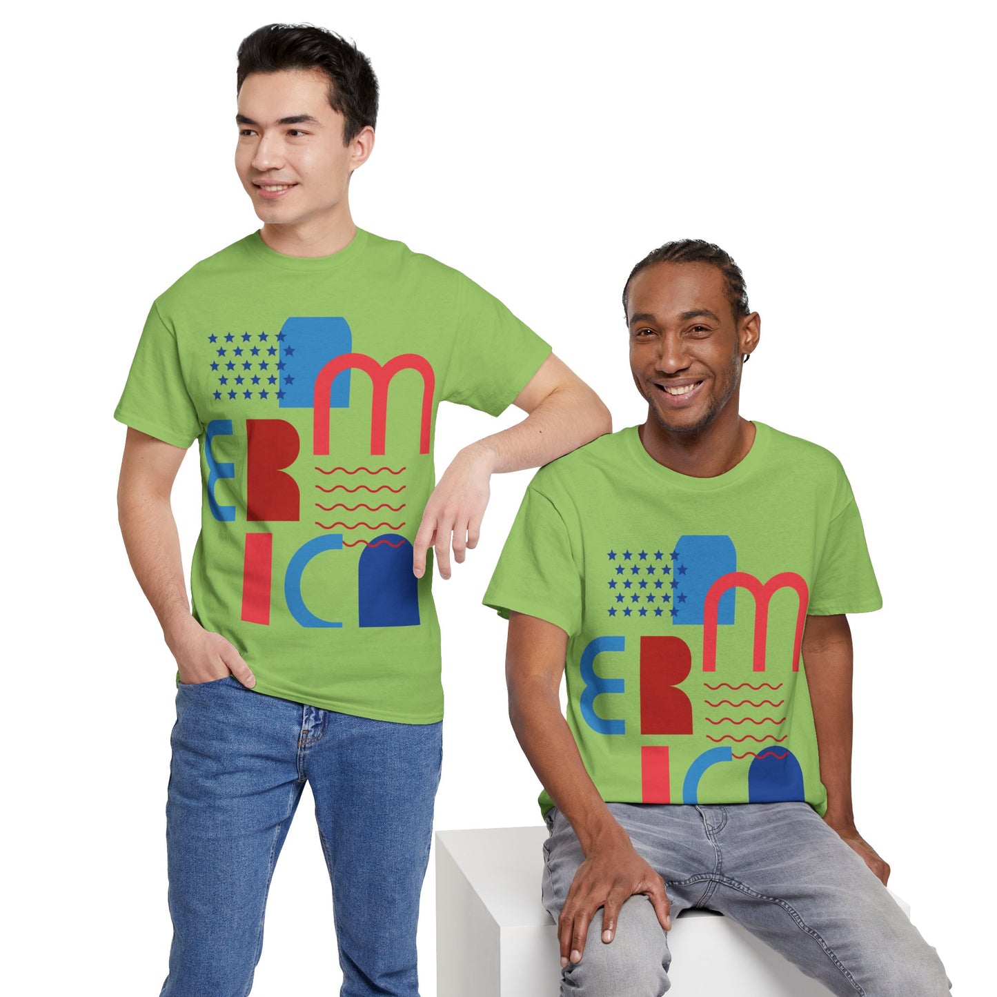 America - Unisex Heavy Cotton Tee