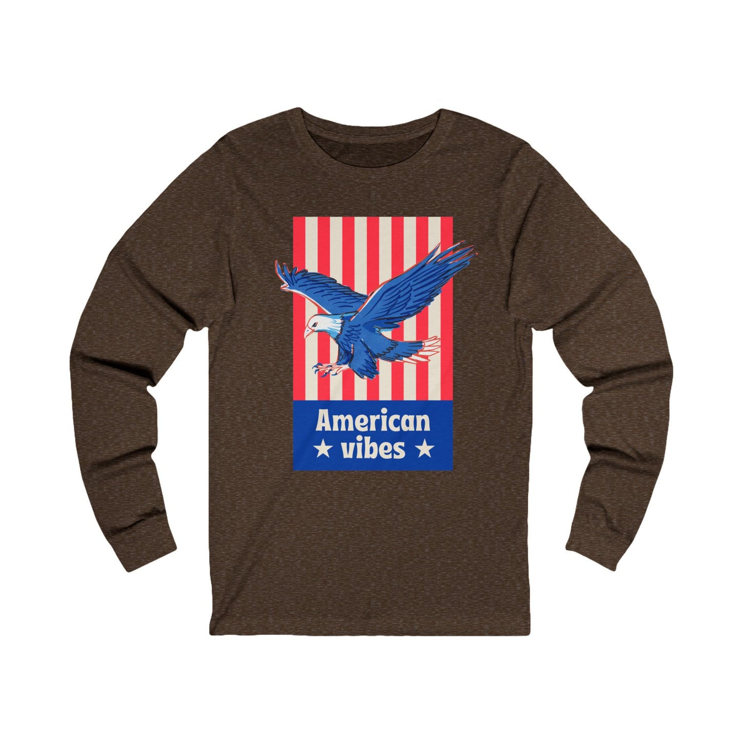 American - Unisex Jersey Long Sleeve Tee