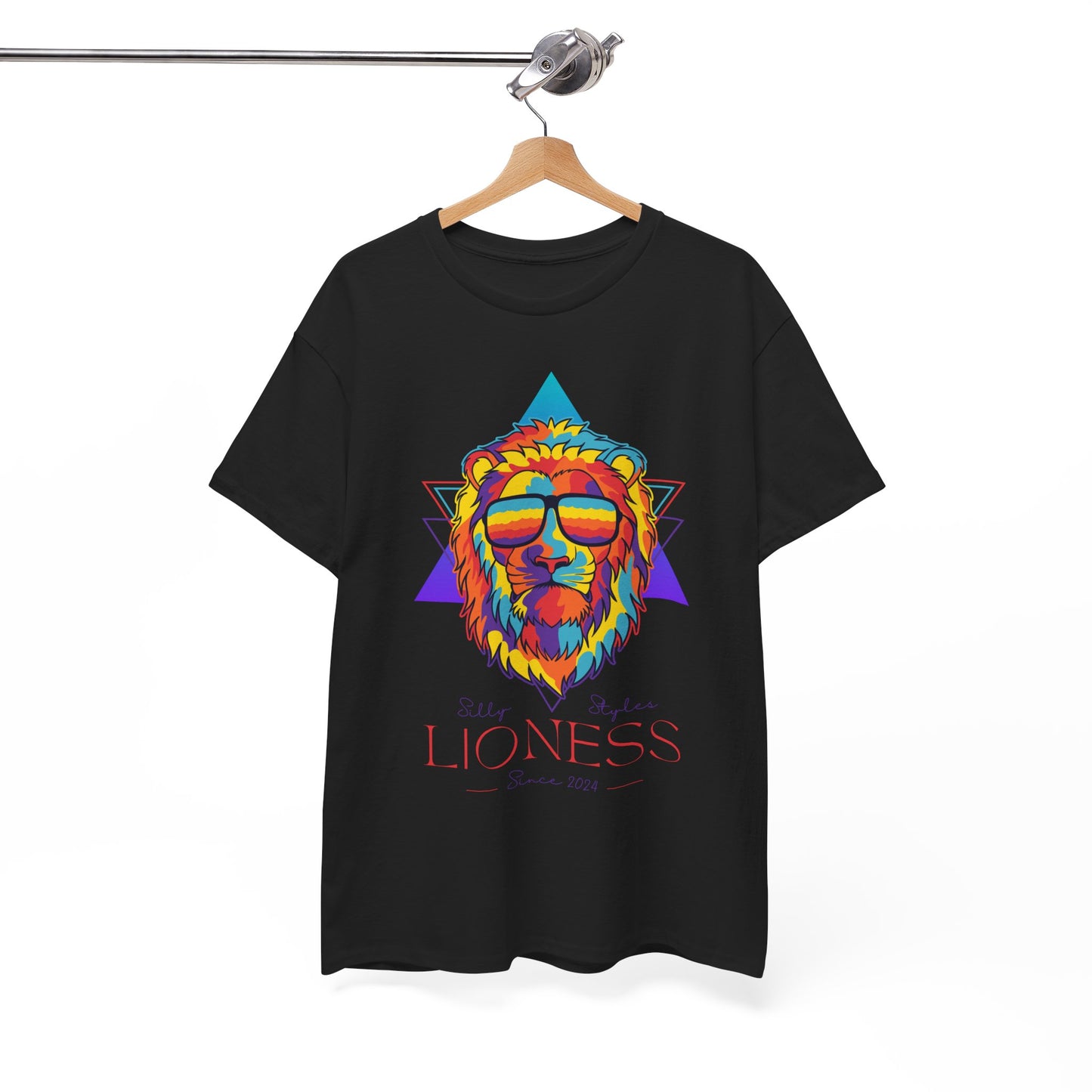 Silly Styles Premium Lion - Heavy Cotton Tee (Express Delivery available)