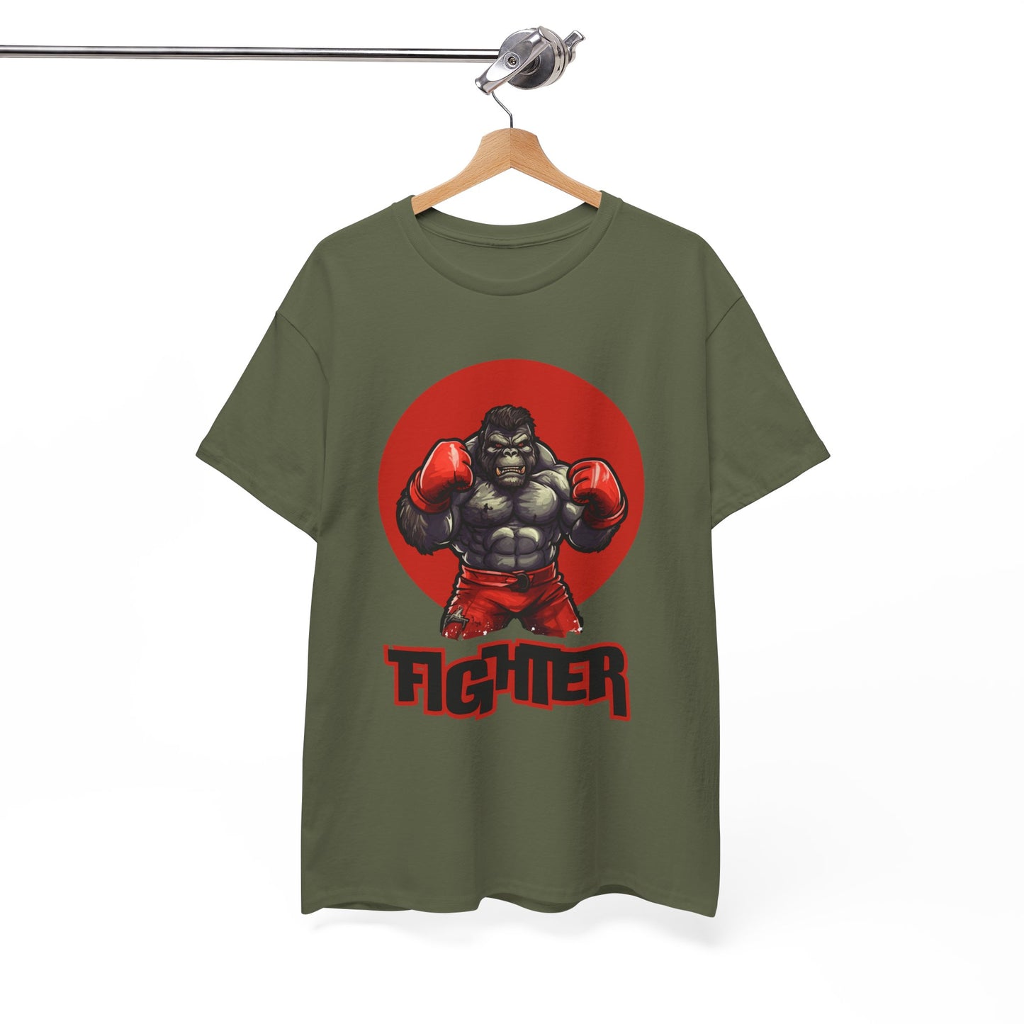fighter Heavy Cotton Tee (Express Delivery available)