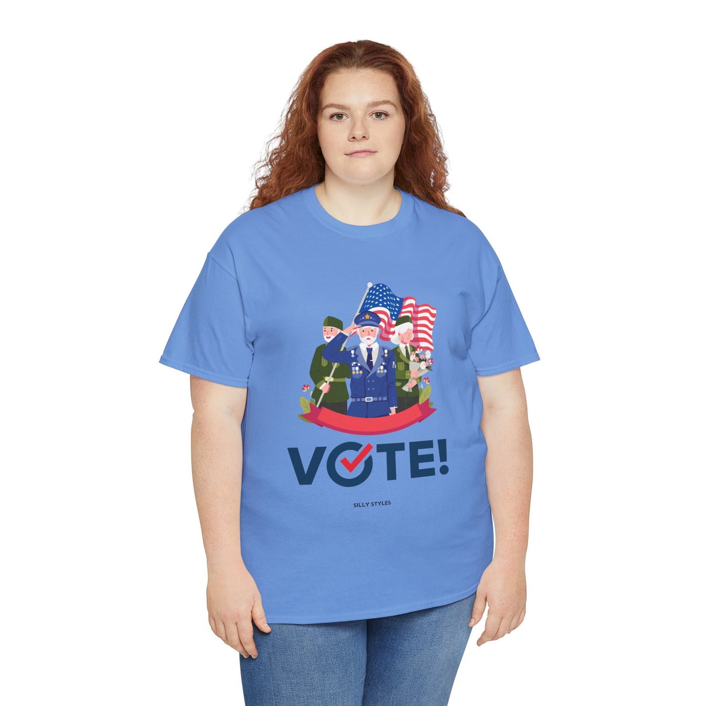 Vote - Unisex Heavy Cotton Tee