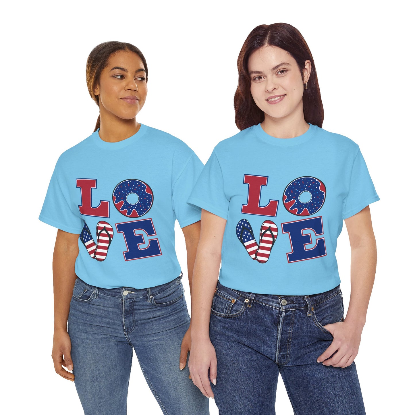 Love America - Unisex Heavy Cotton Tee