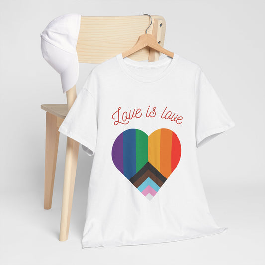 Love - Unisex Heavy Cotton Tee (Express Delivery available)