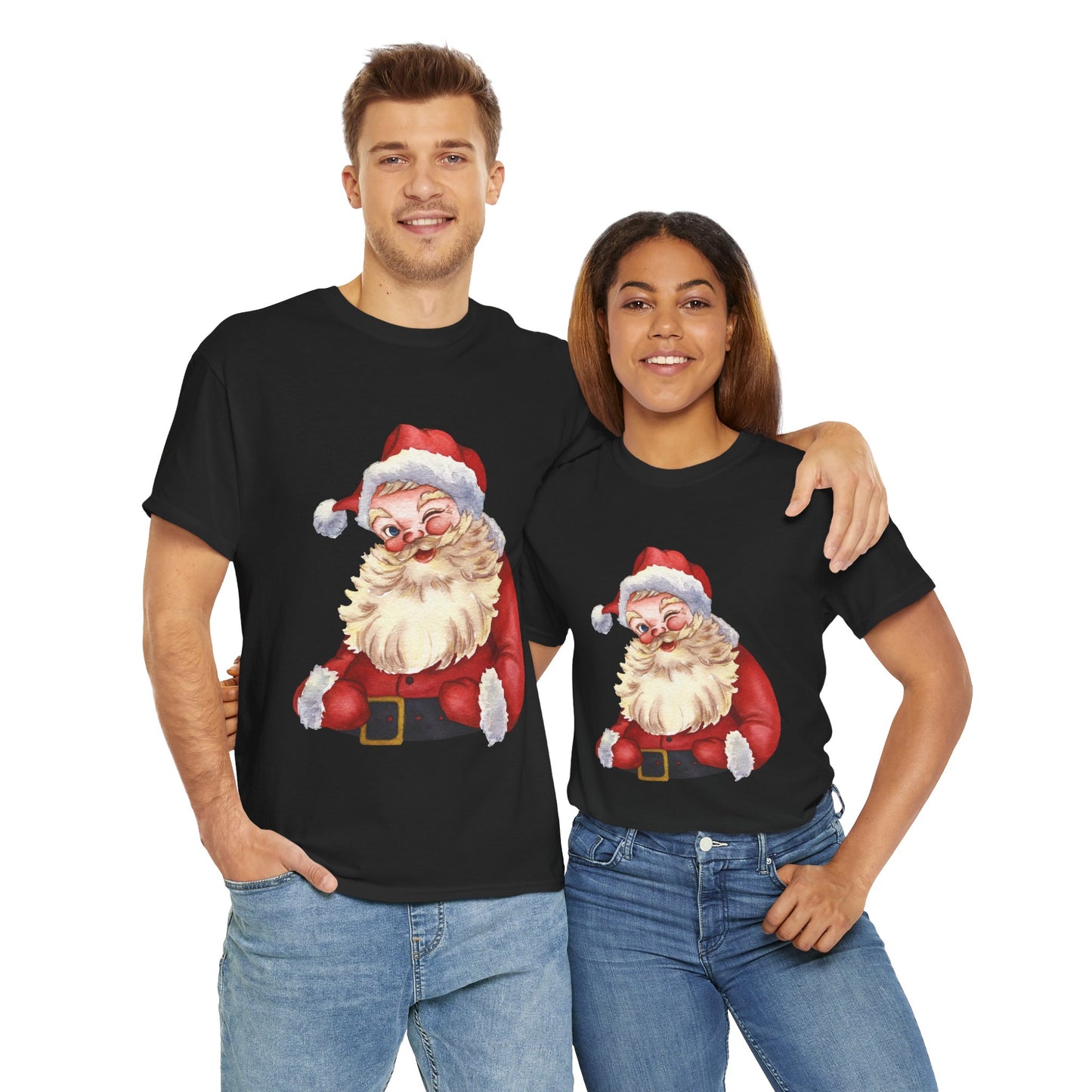Christmas - Unisex Heavy Cotton Tee (Express Delivery available)
