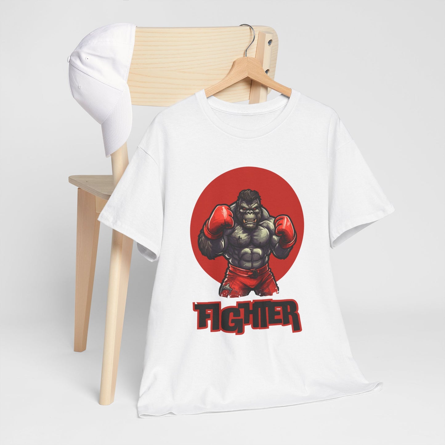 fighter Heavy Cotton Tee (Express Delivery available)
