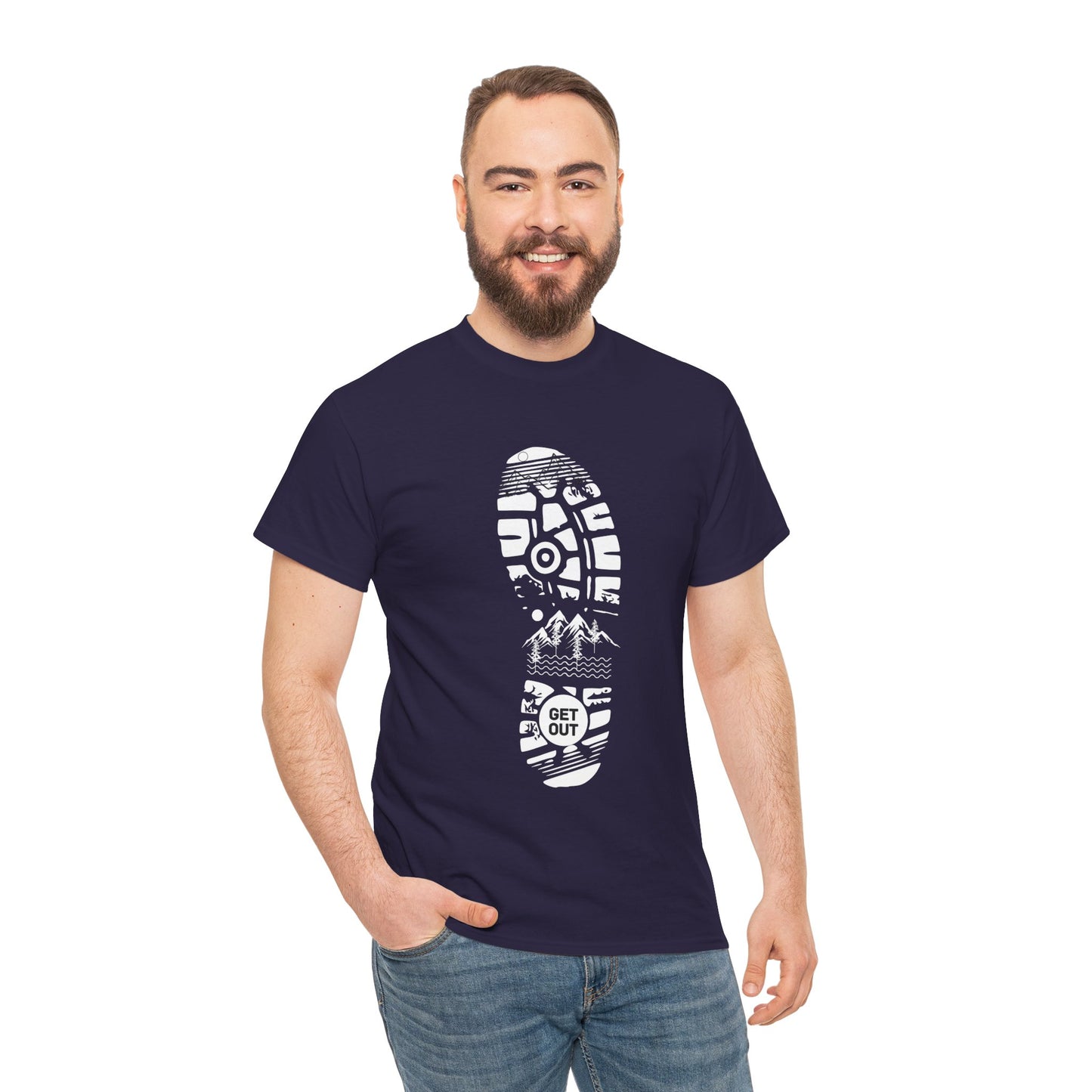 Shoe themed - Heavy Cotton Tee (Express Delivery available)