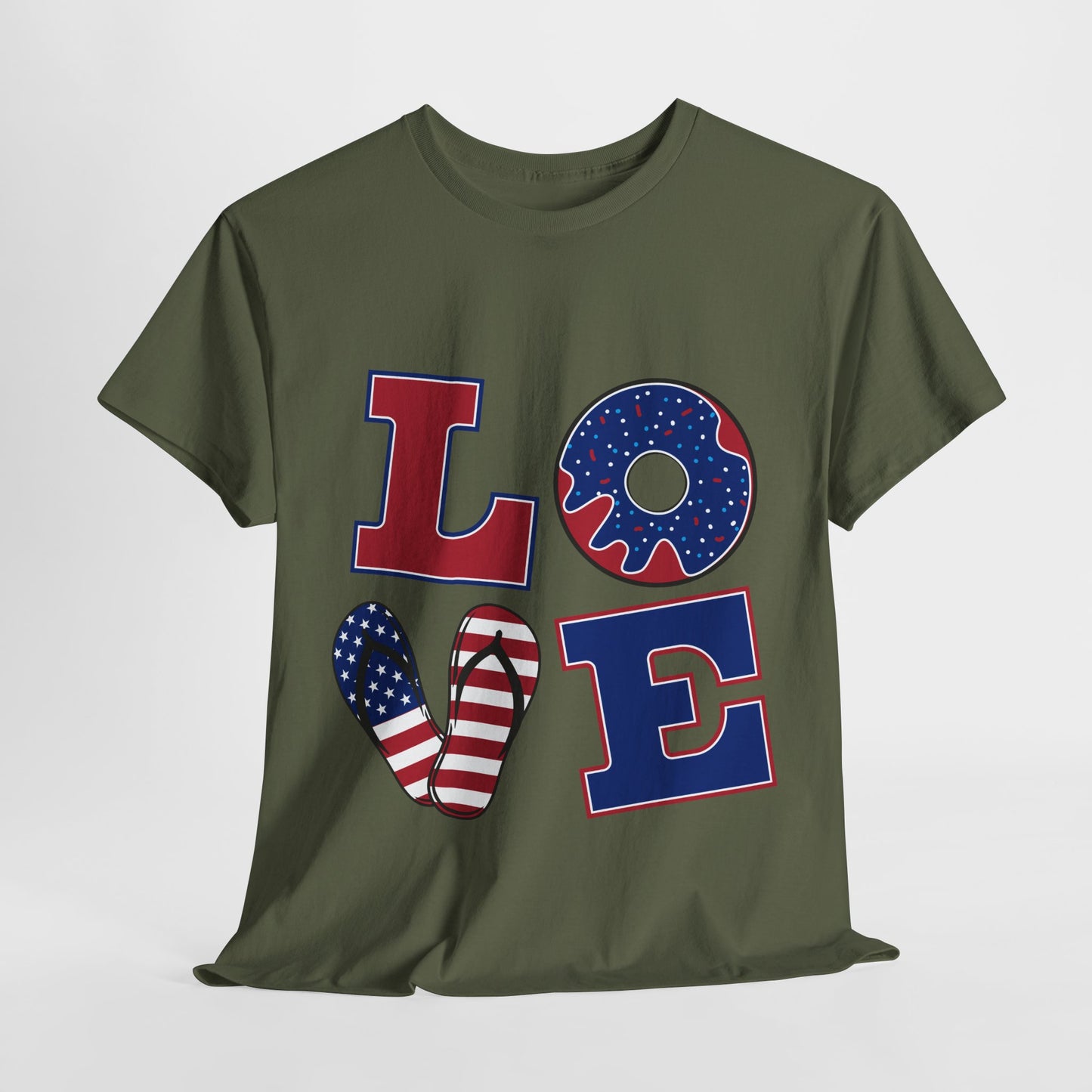 Love America - Unisex Heavy Cotton Tee