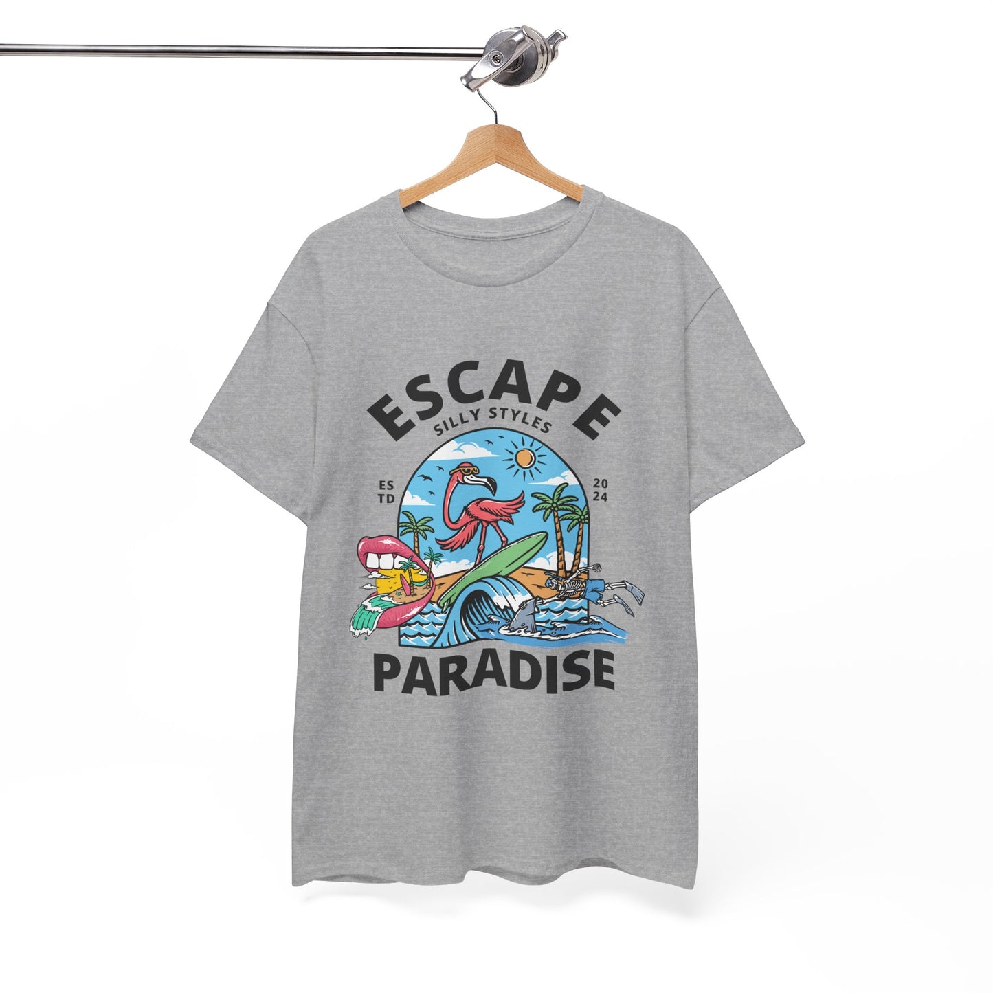Paradise - Heavy Cotton Tee (Express Delivery available)