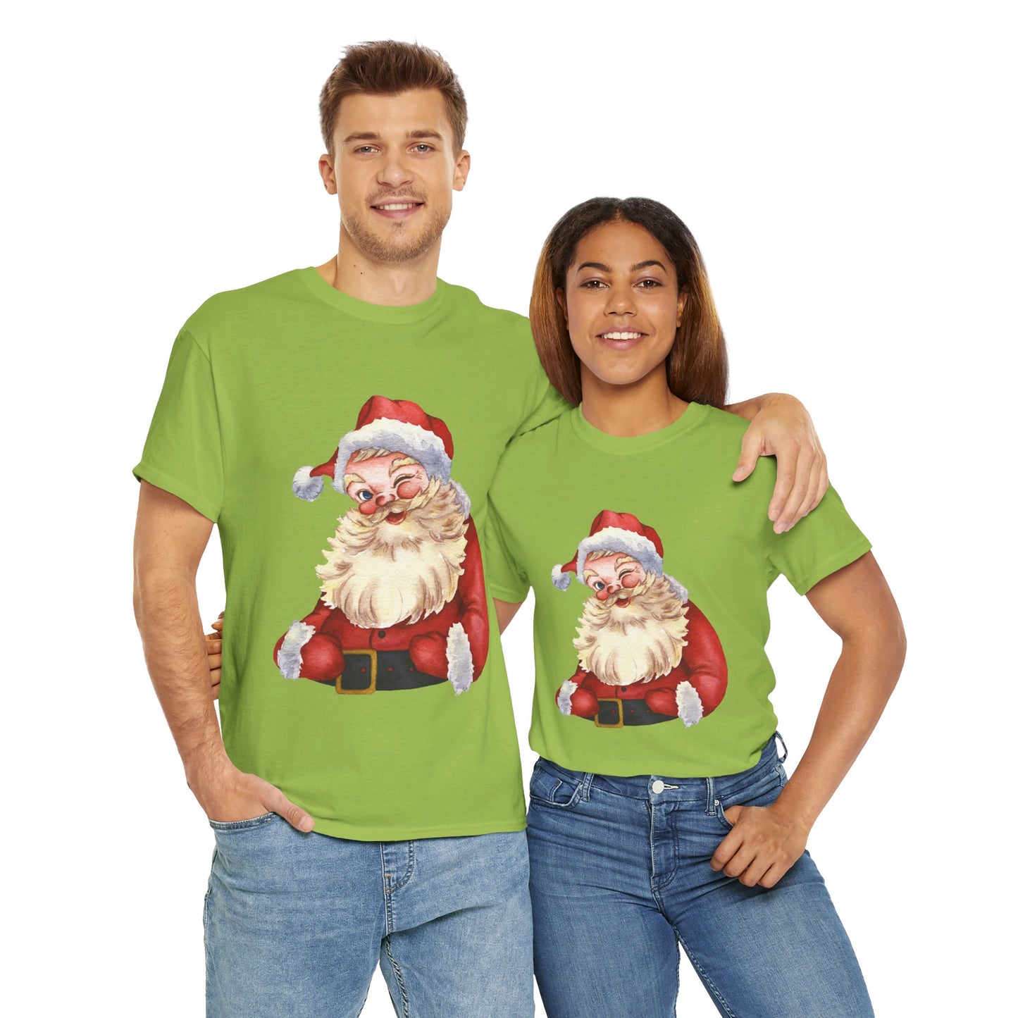Christmas - Unisex Heavy Cotton Tee (Express Delivery available)