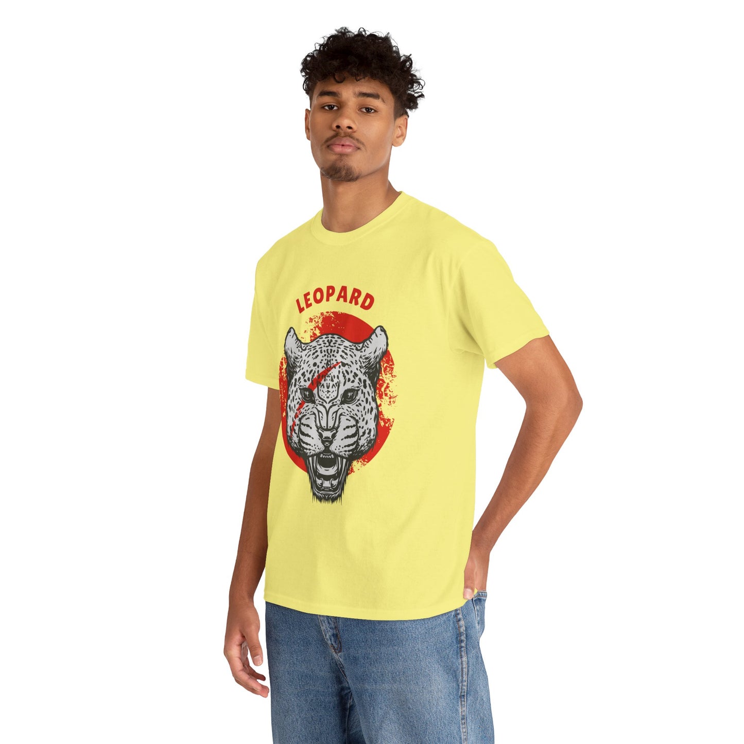 Leopard Heavy Cotton Tee