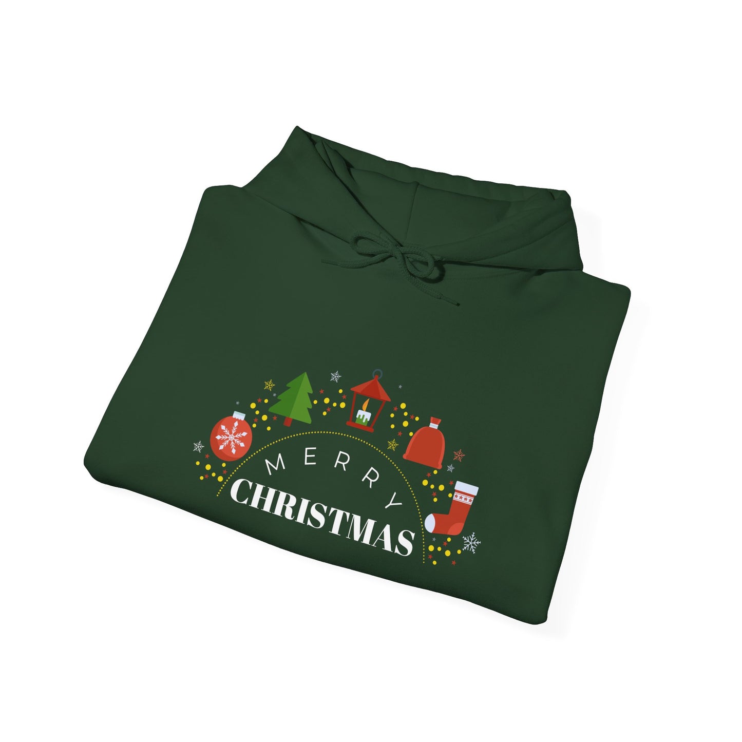 Merry Christmas - Unisex Heavy Blend™ Hooded Sweatshirt