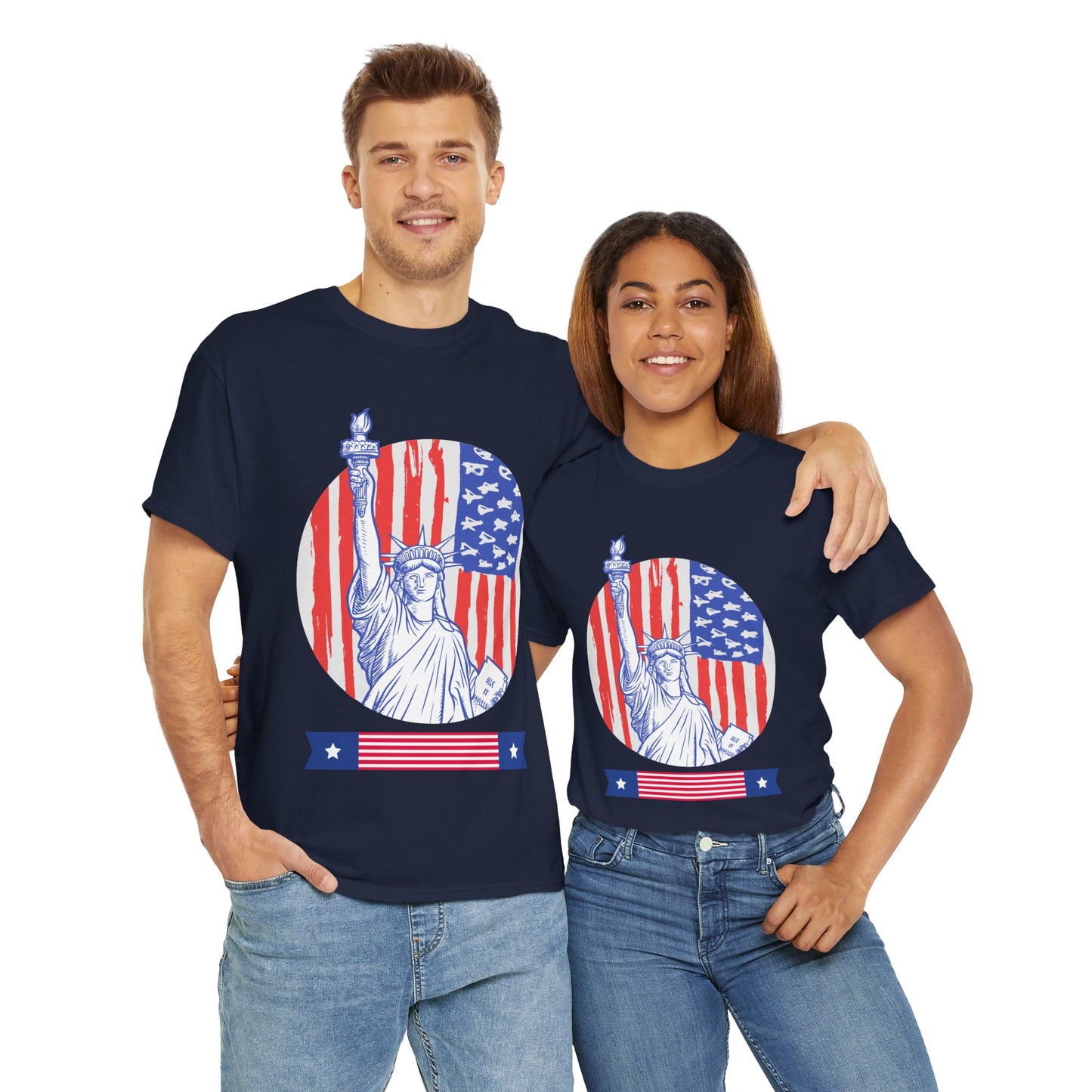 America - Unisex Heavy Cotton Tee