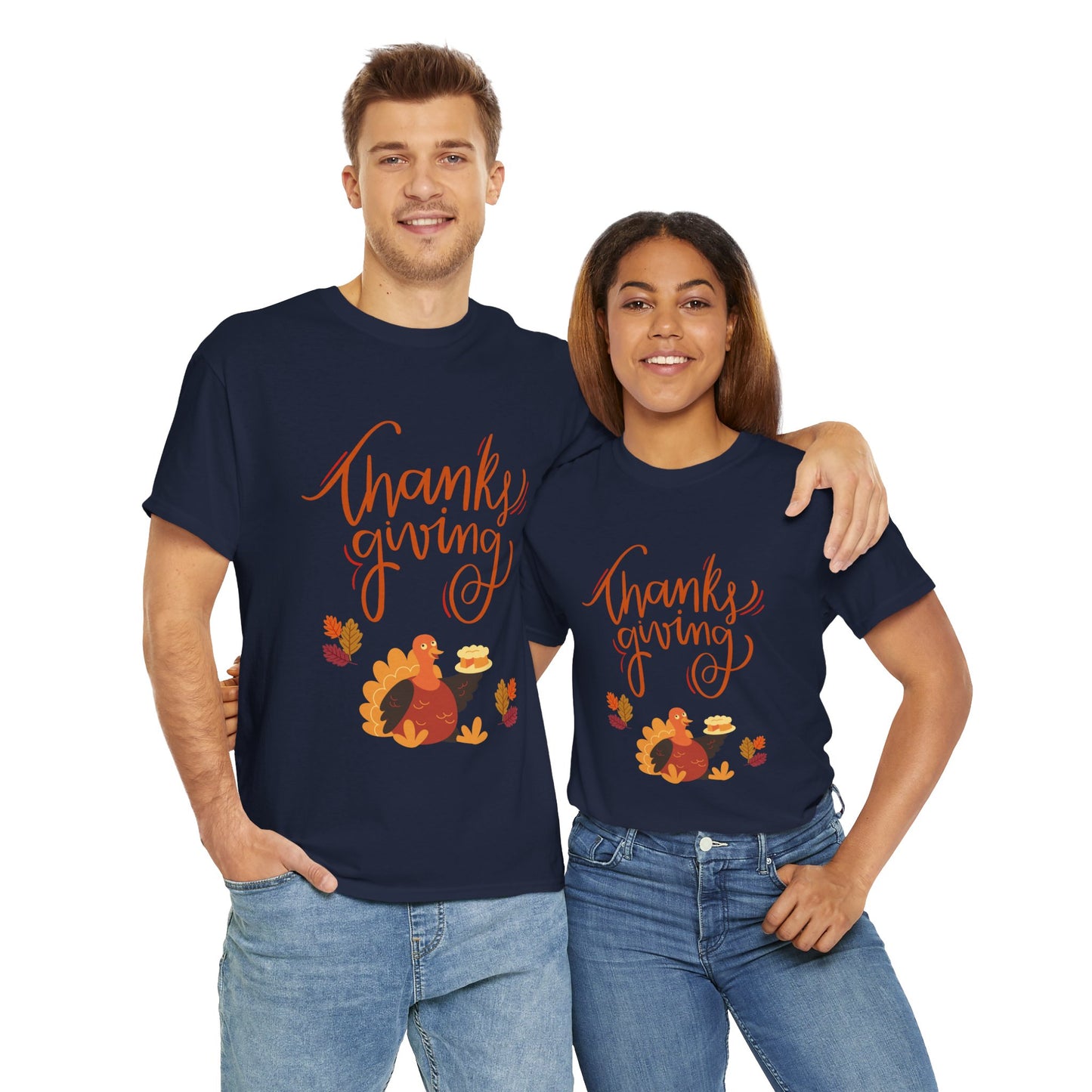 Thanks Giving - Unisex Heavy Cotton Tee