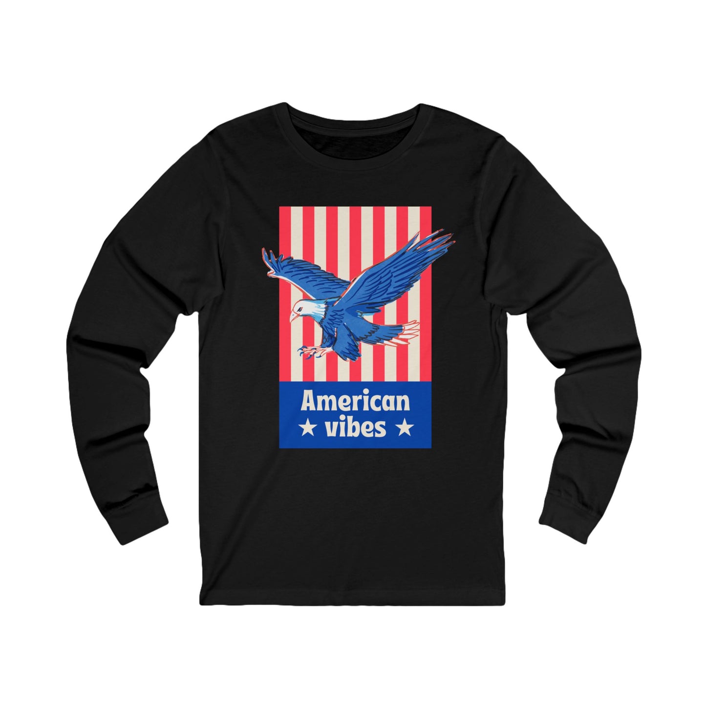American - Unisex Jersey Long Sleeve Tee