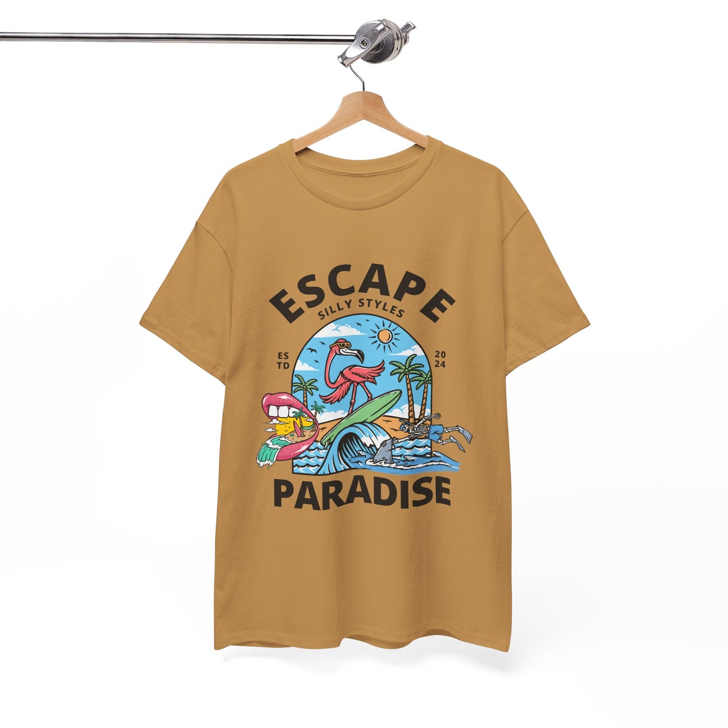 Paradise - Heavy Cotton Tee (Express Delivery available)