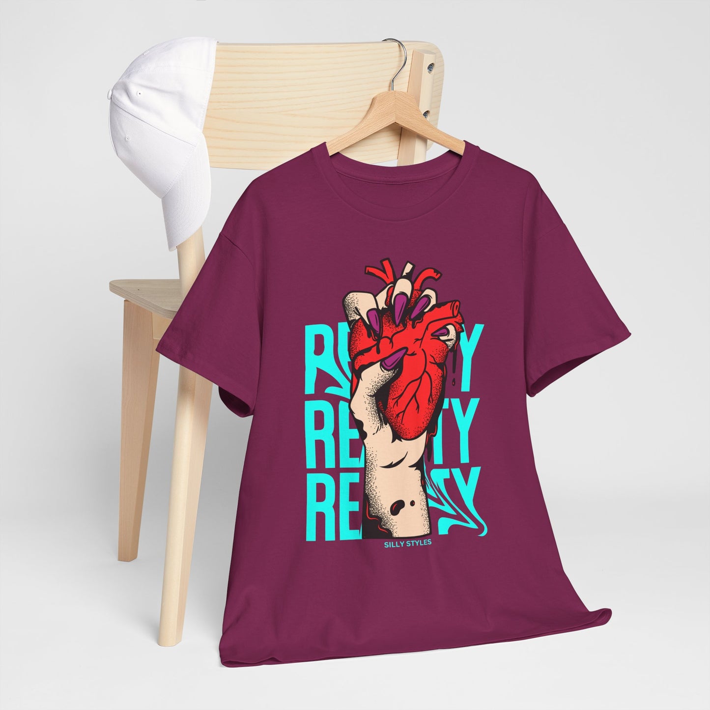 Men's Heart - Heavy Cotton Tee