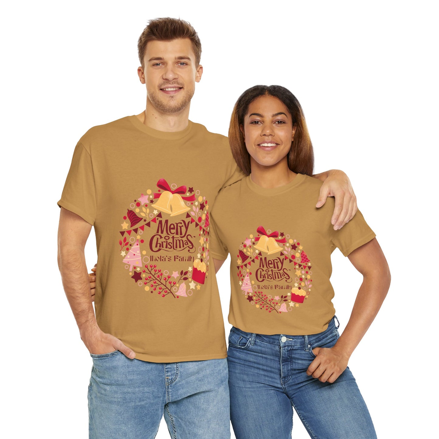 Customizable Christmas - Heavy Cotton Tee