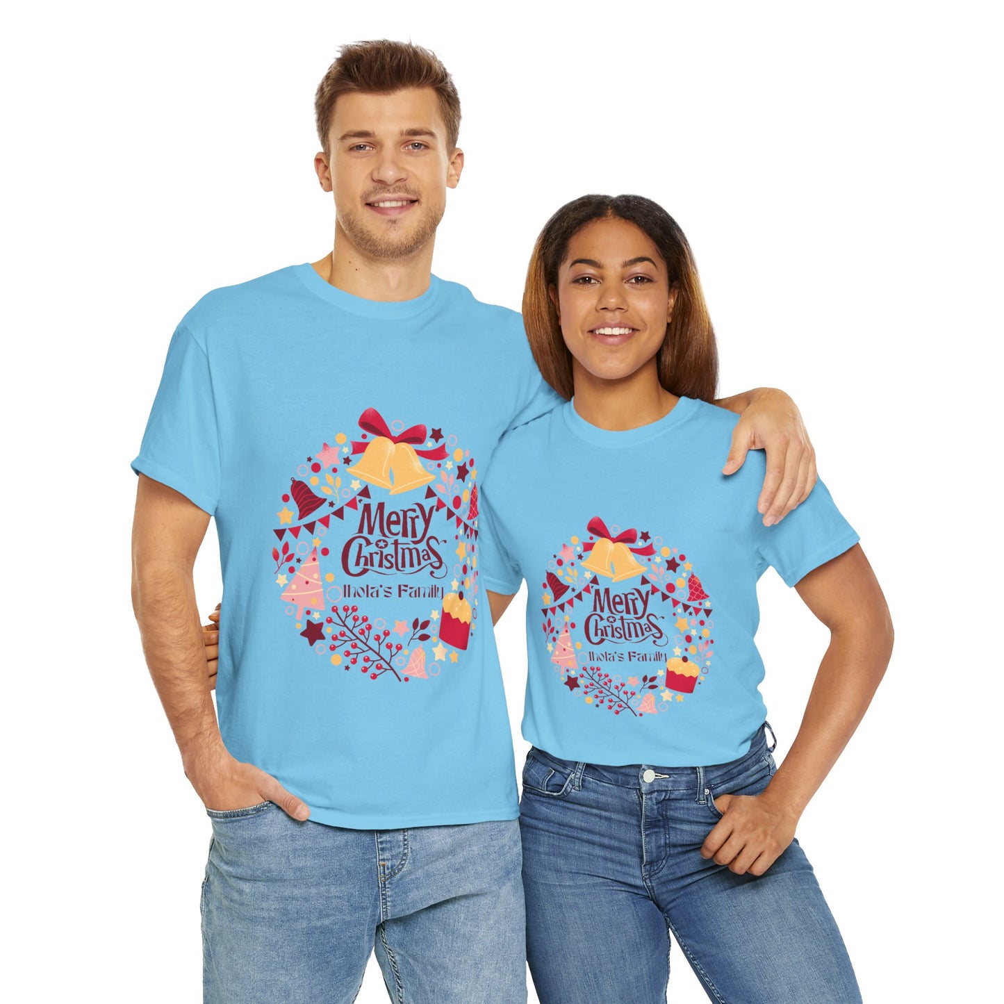 Customizable Christmas - Heavy Cotton Tee