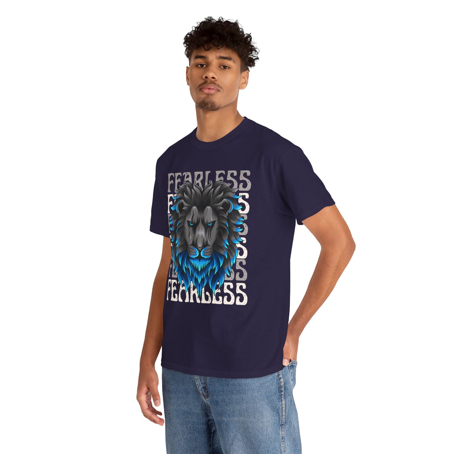 Fearless - Men's Heavy Cotton Tee (Express Delivery available)