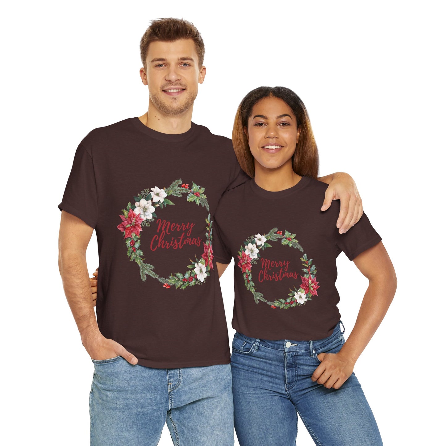 Merry Christmas - Unisex Heavy Cotton Tee