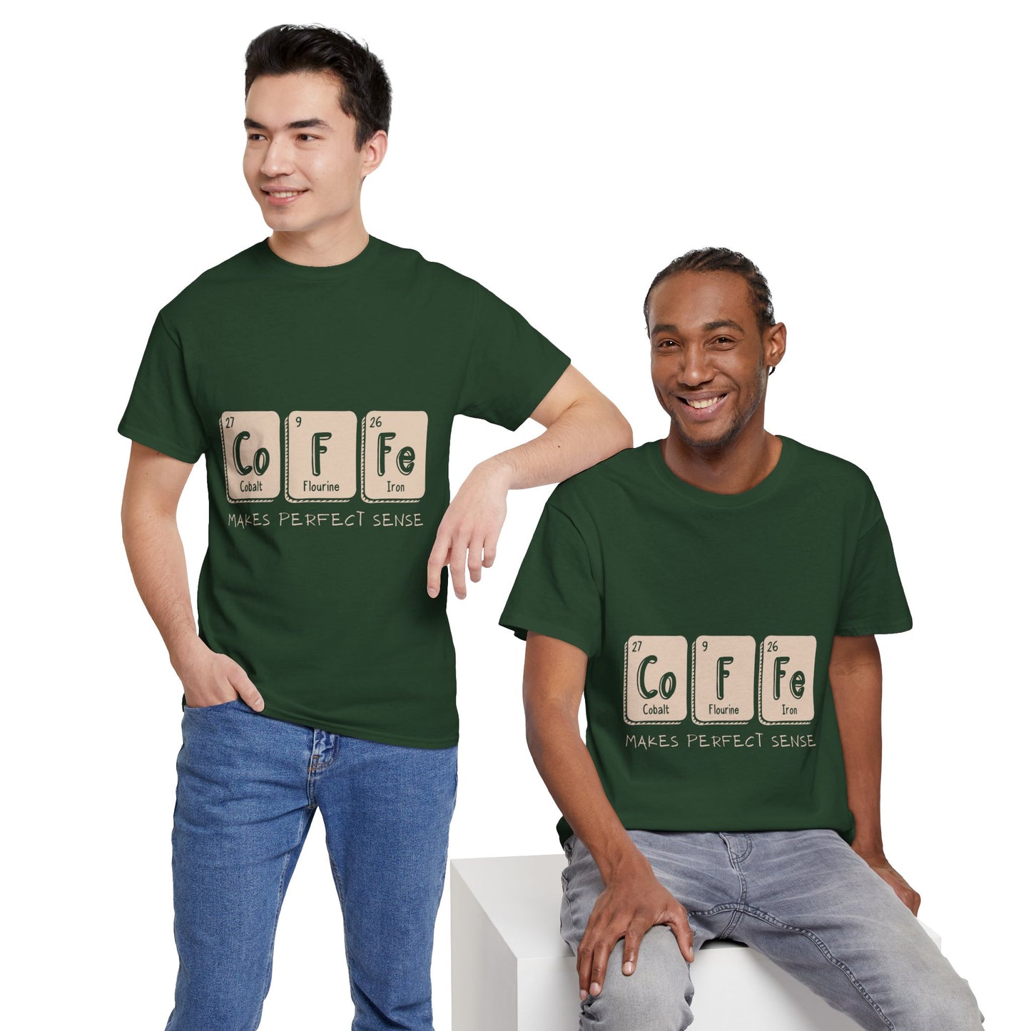 Coffee - Heavy Cotton Tee (Express Delivery available)