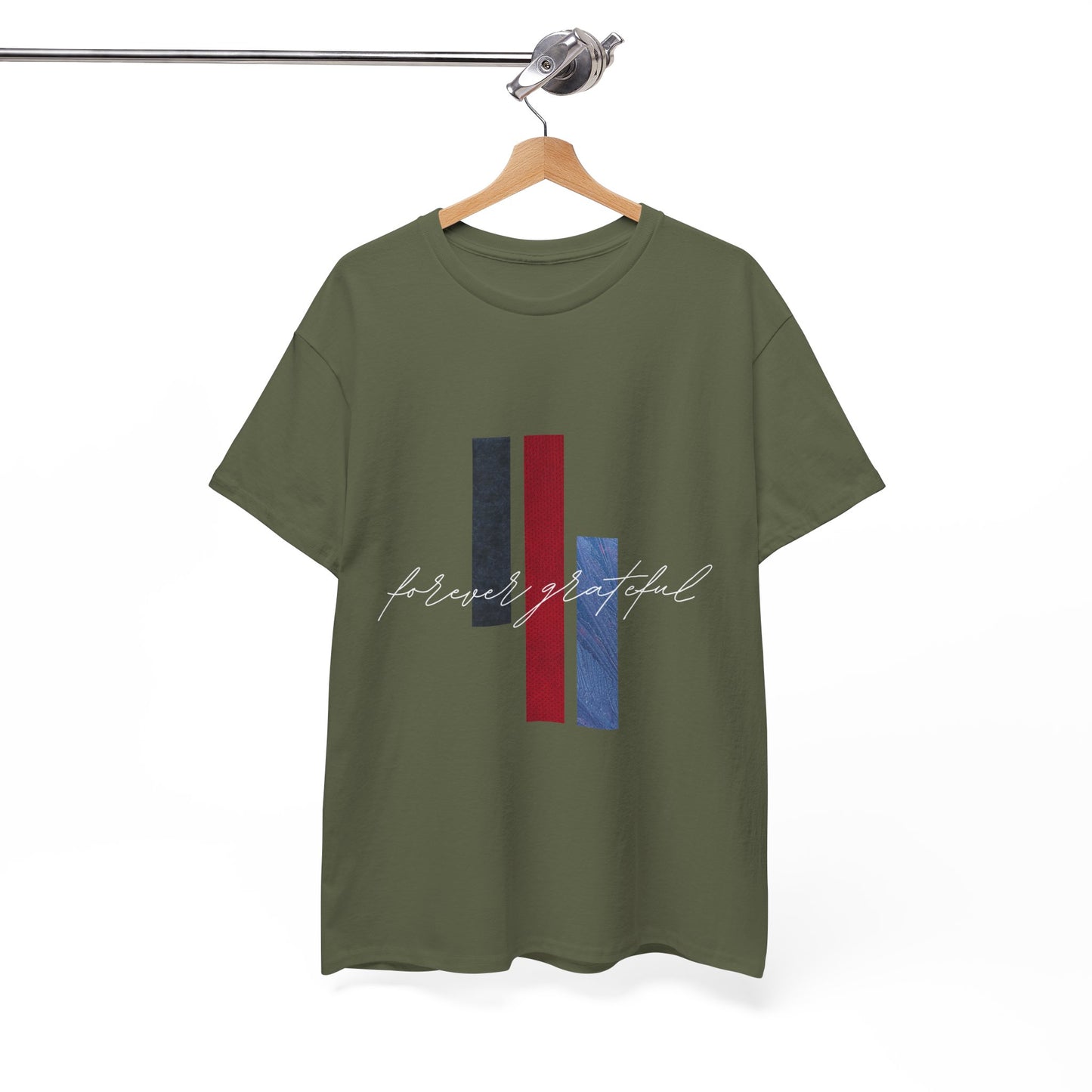 Forever Grateful - Heavy Cotton Tee (Express Delivery available)