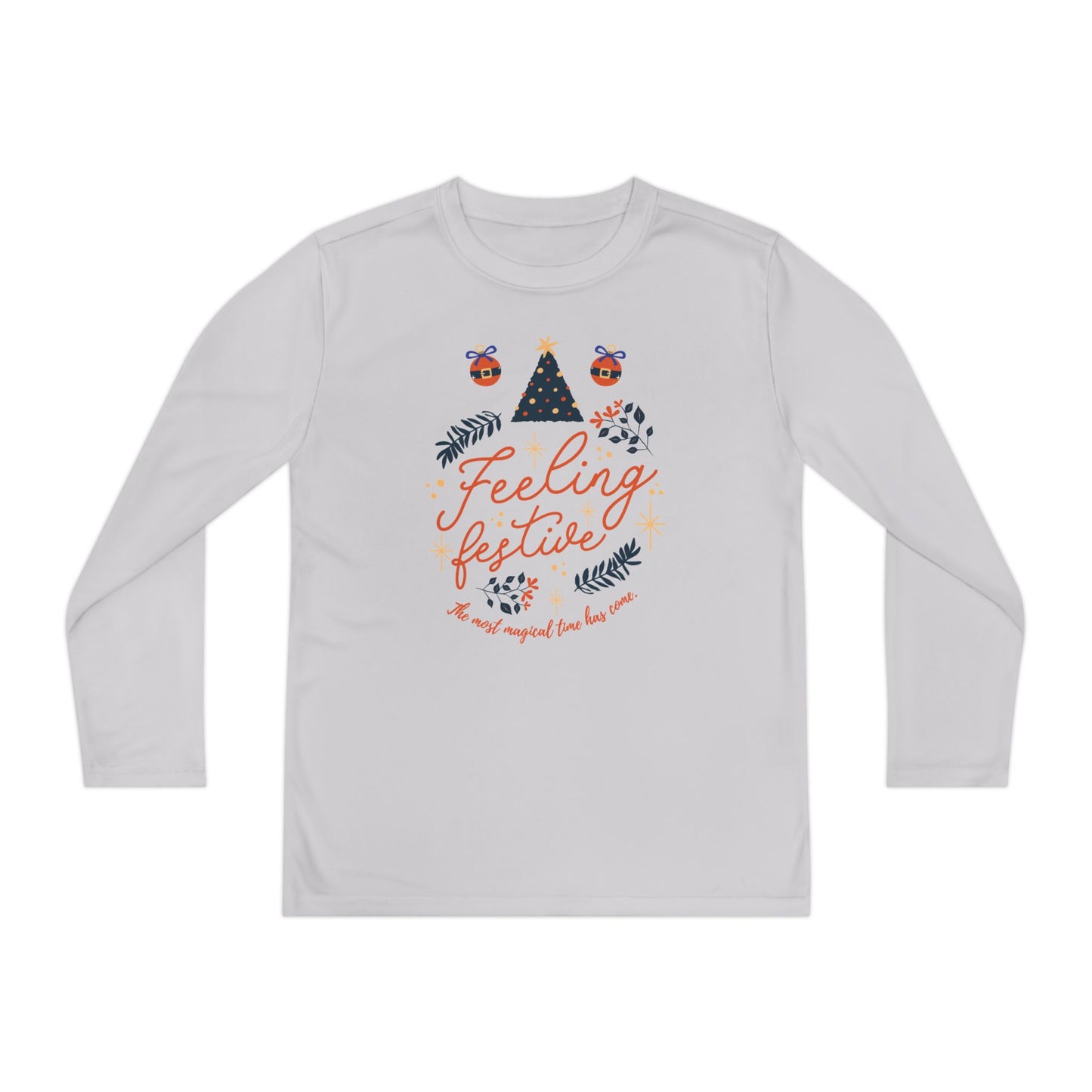 Christmas - Youth Long Sleeve Competitor Tee