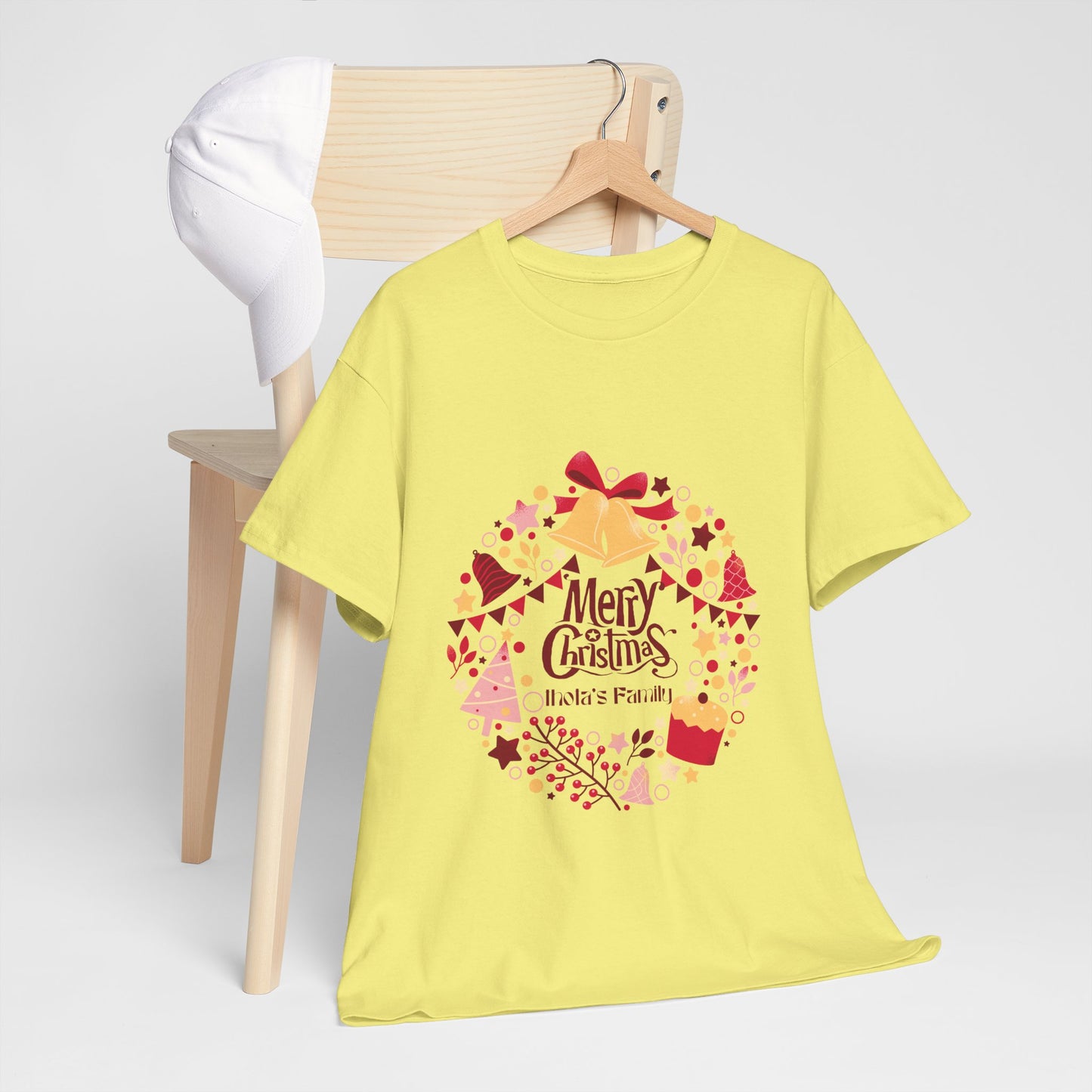 Customizable Christmas - Heavy Cotton Tee