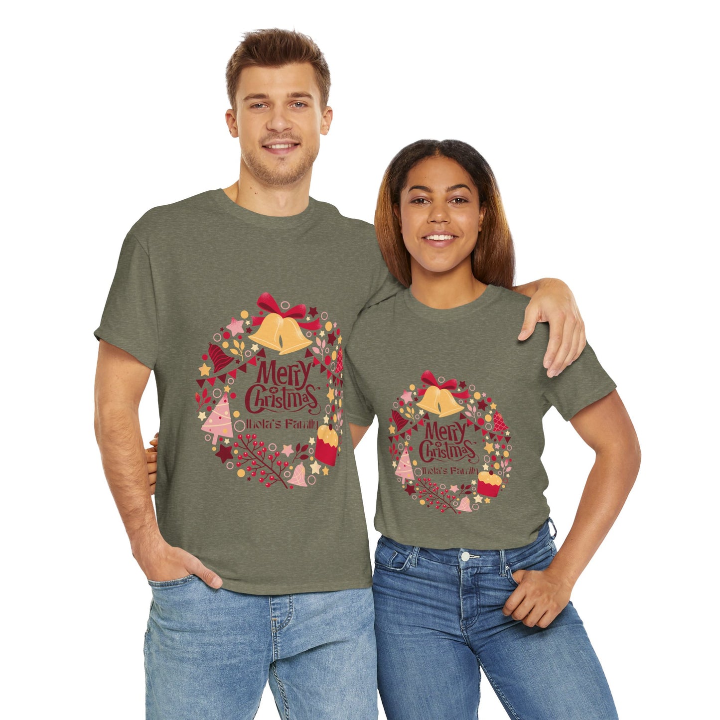 Customizable Christmas - Heavy Cotton Tee