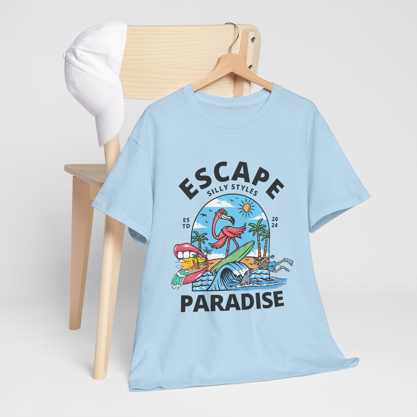 Paradise - Heavy Cotton Tee (Express Delivery available)