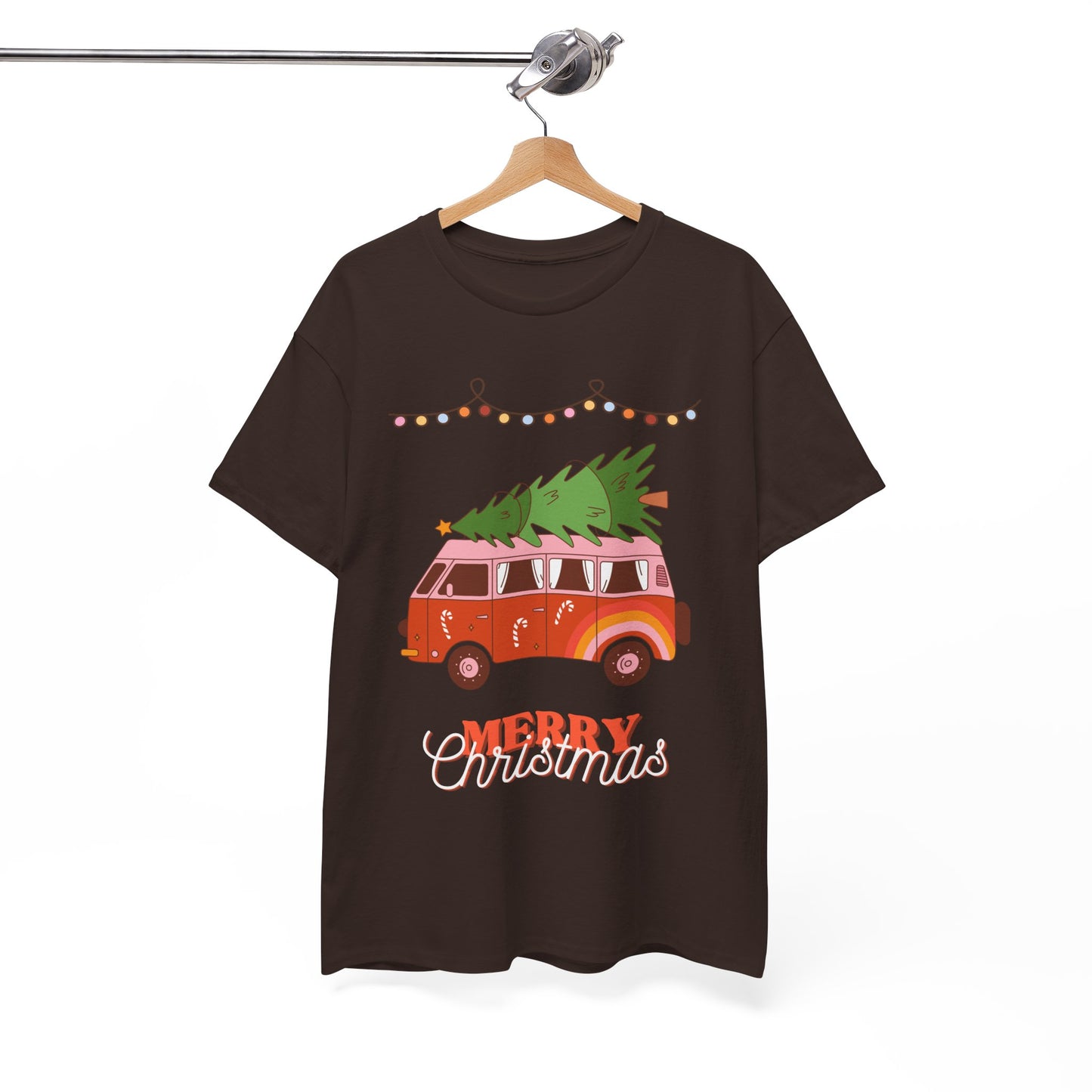 Merry Christmas - Heavy Cotton Tee (Express Delivery available)
