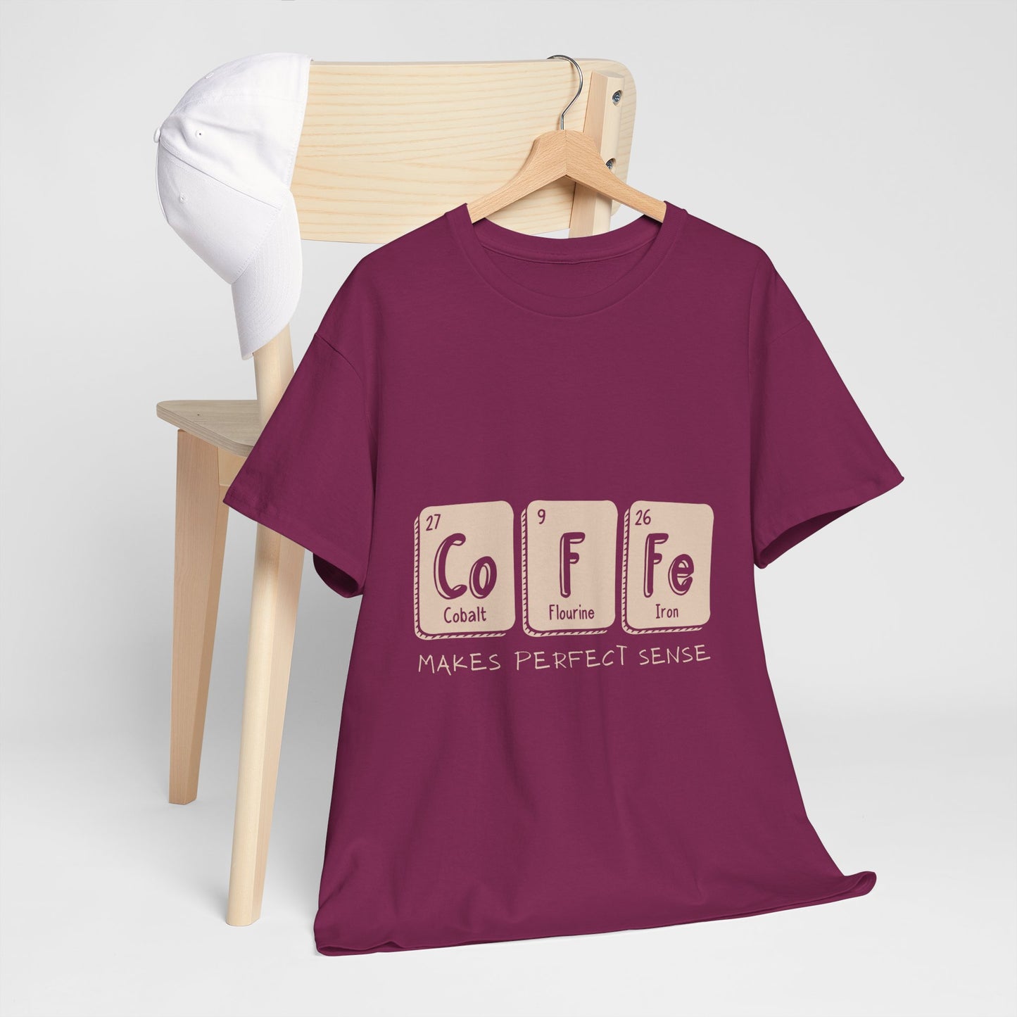 Coffee - Heavy Cotton Tee (Express Delivery available)