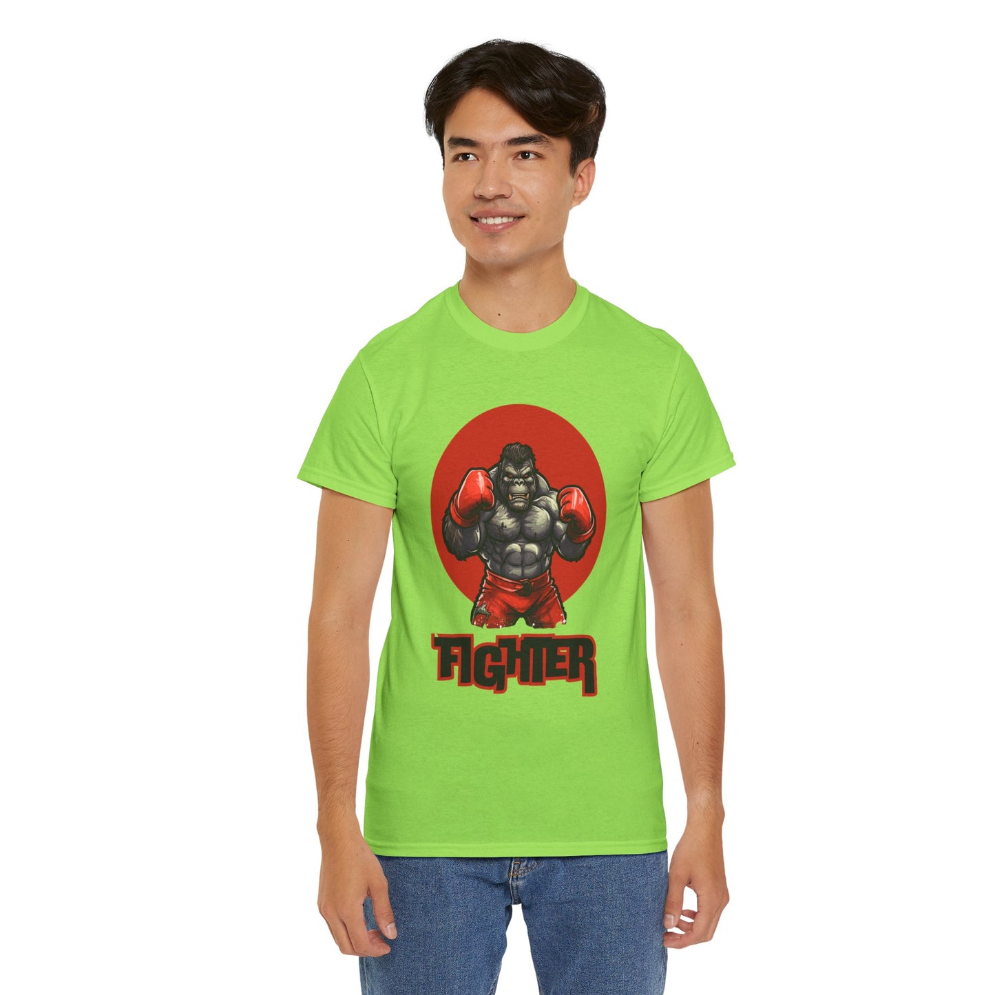 fighter Heavy Cotton Tee (Express Delivery available)