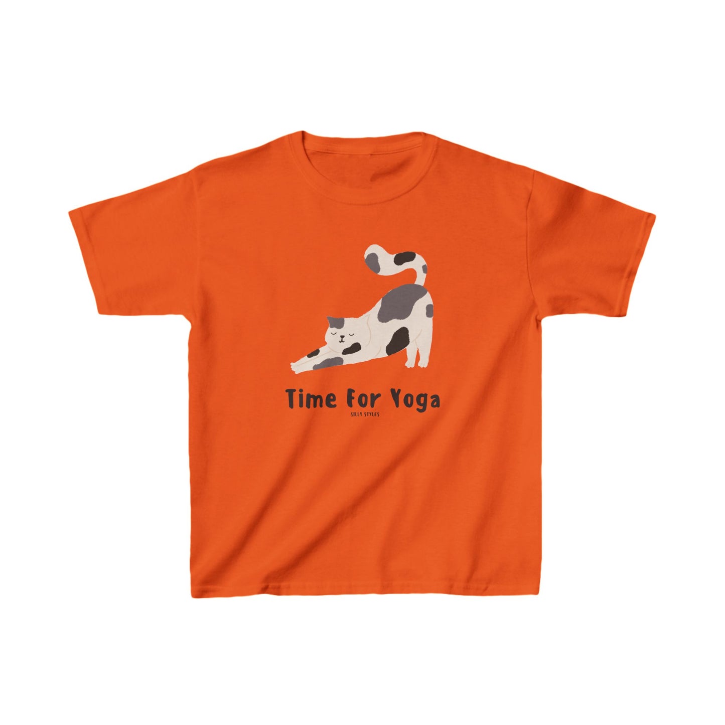 Kids lazy cat Heavy Cotton™ Tee