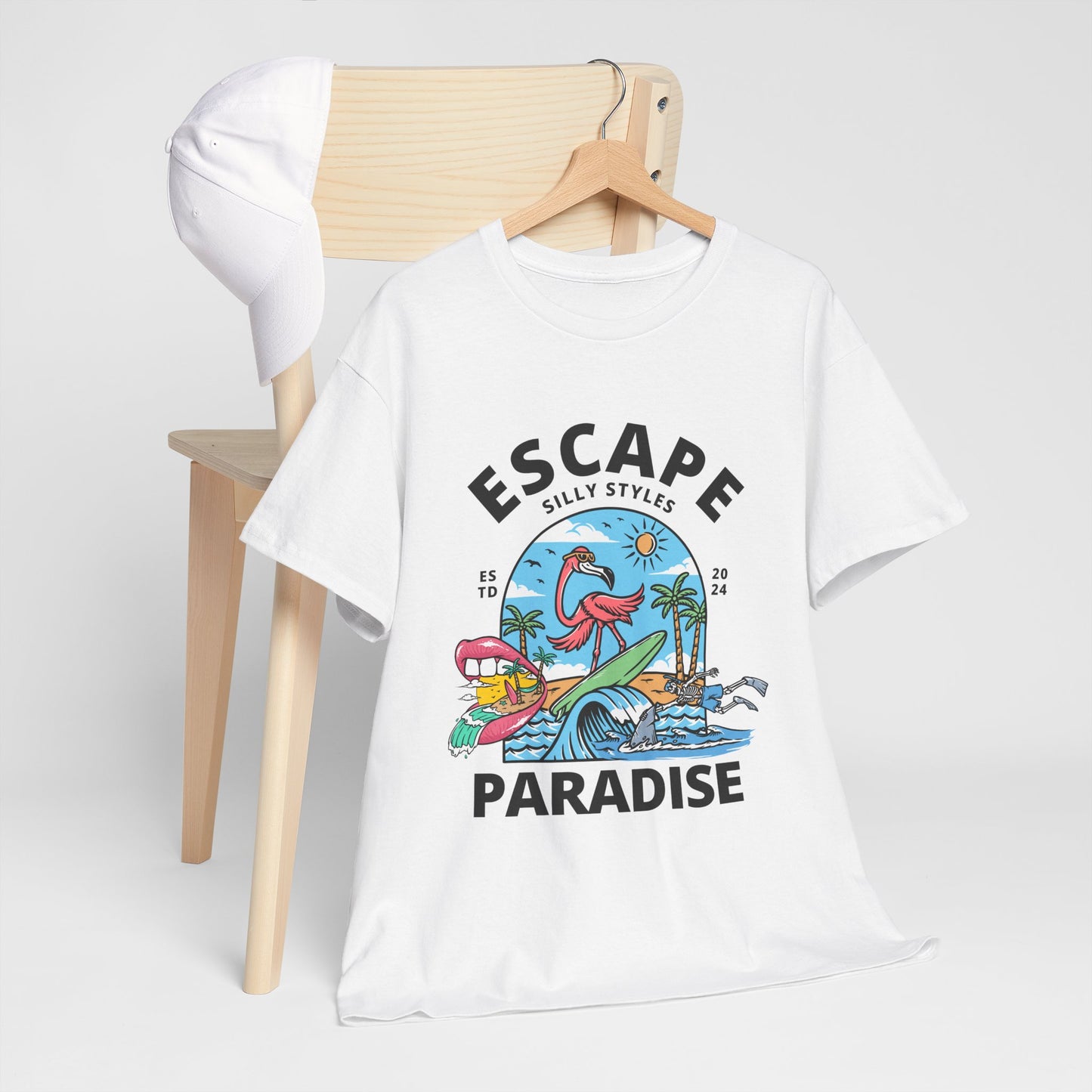 Paradise - Heavy Cotton Tee (Express Delivery available)