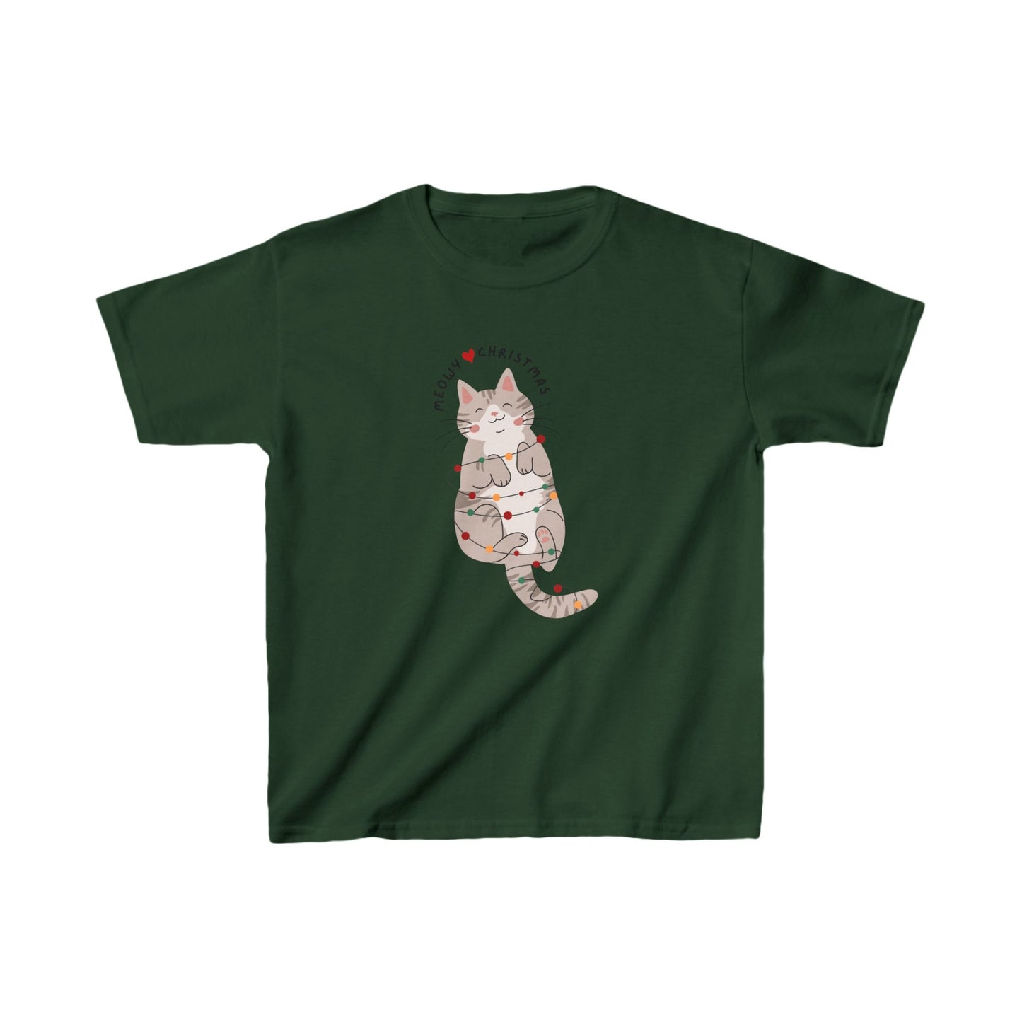 Merry Christmas - Kids Heavy Cotton™ Tee